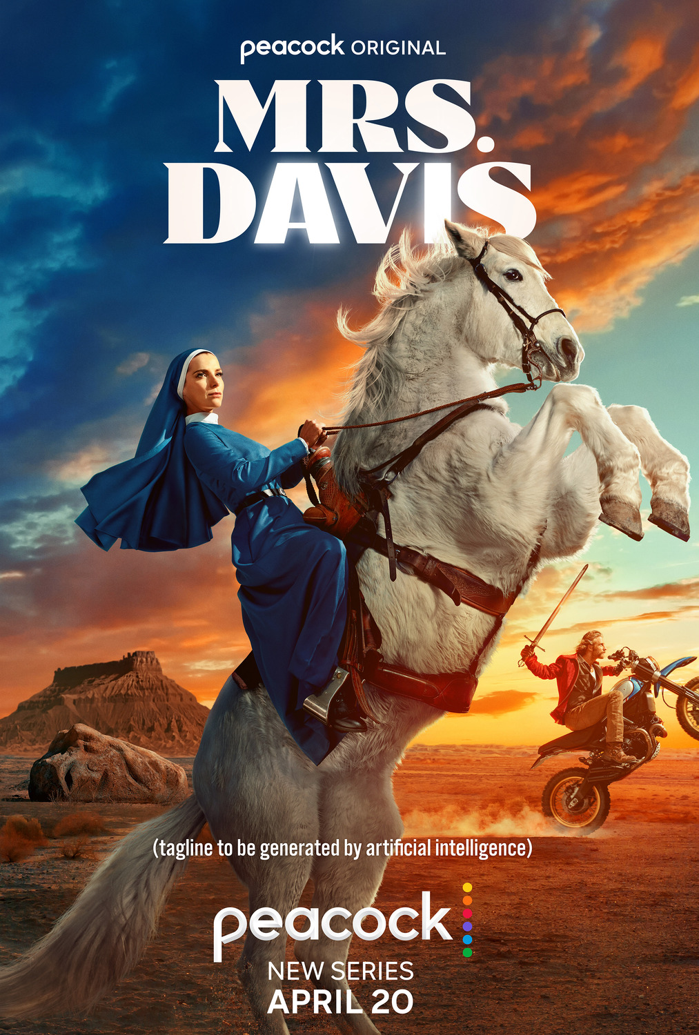 Extra Large TV Poster Image for Mrs. Davis (#3 of 3)