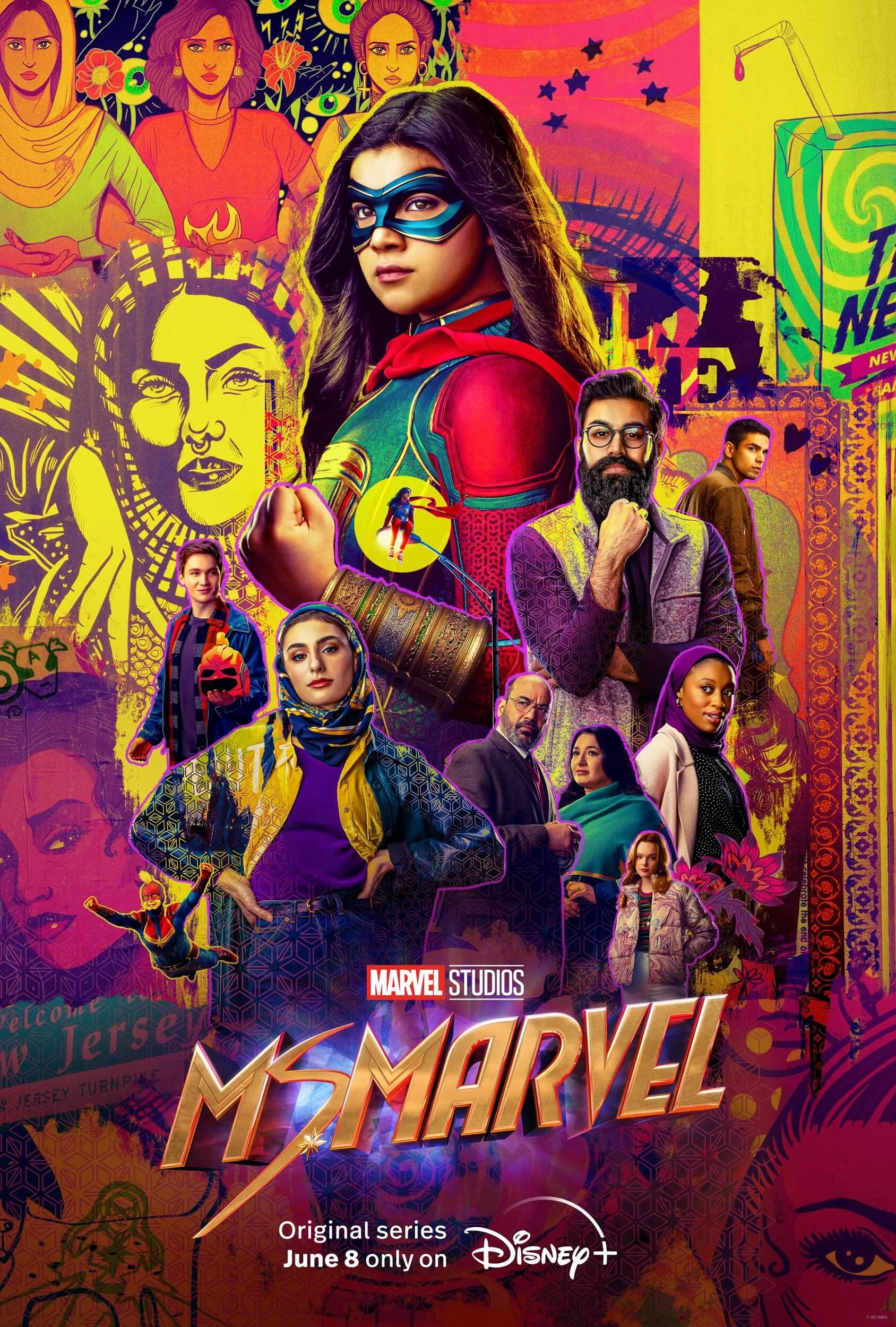 Mega Sized TV Poster Image for Ms. Marvel (#2 of 12)