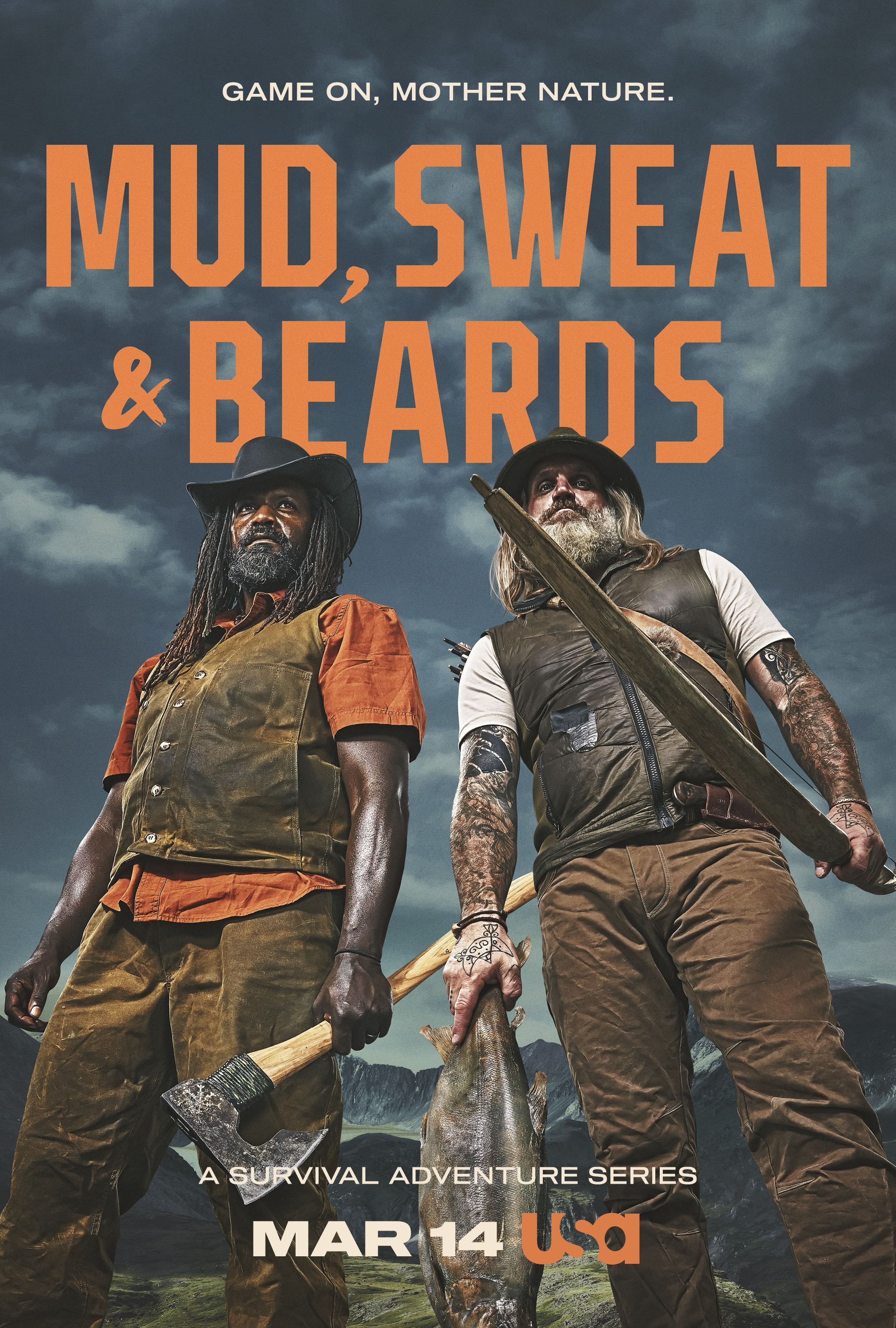 Mega Sized TV Poster Image for Mud, Sweat and Beards 