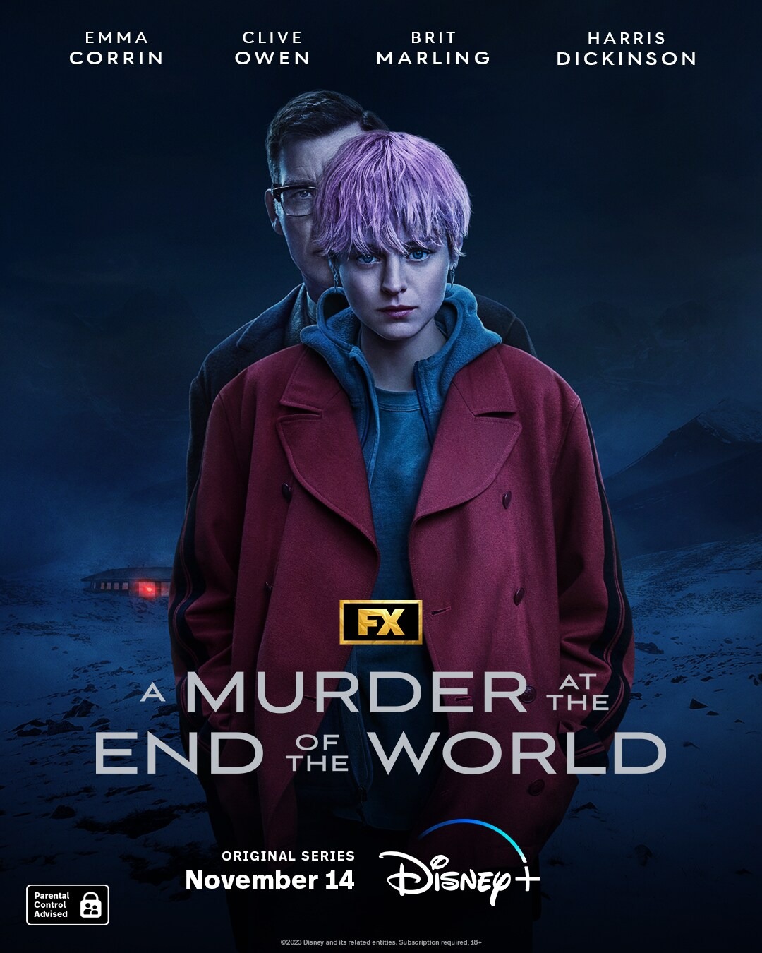 Extra Large TV Poster Image for A Murder at the End of the World 
