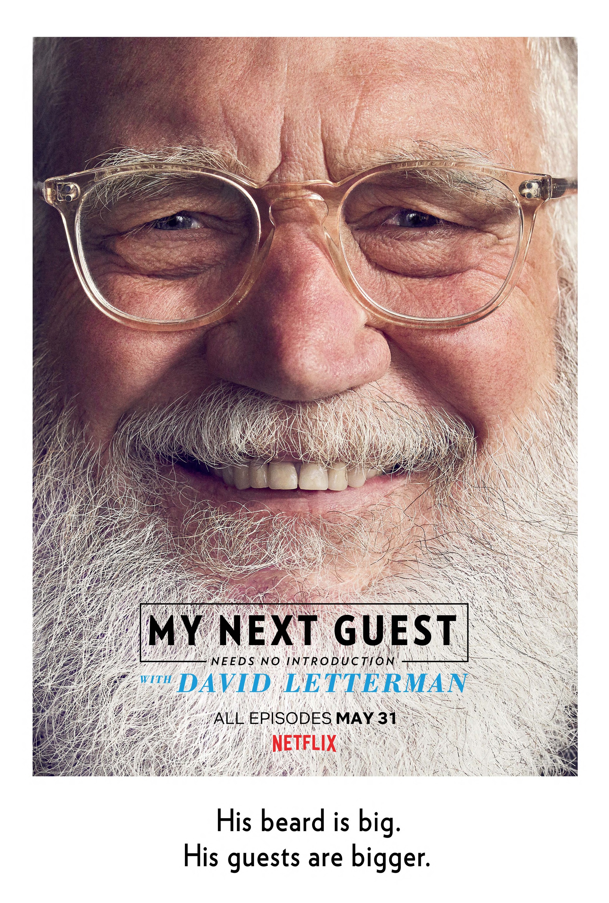 Mega Sized Movie Poster Image for My Next Guest Needs No Introduction with David Letterman (#2 of 3)
