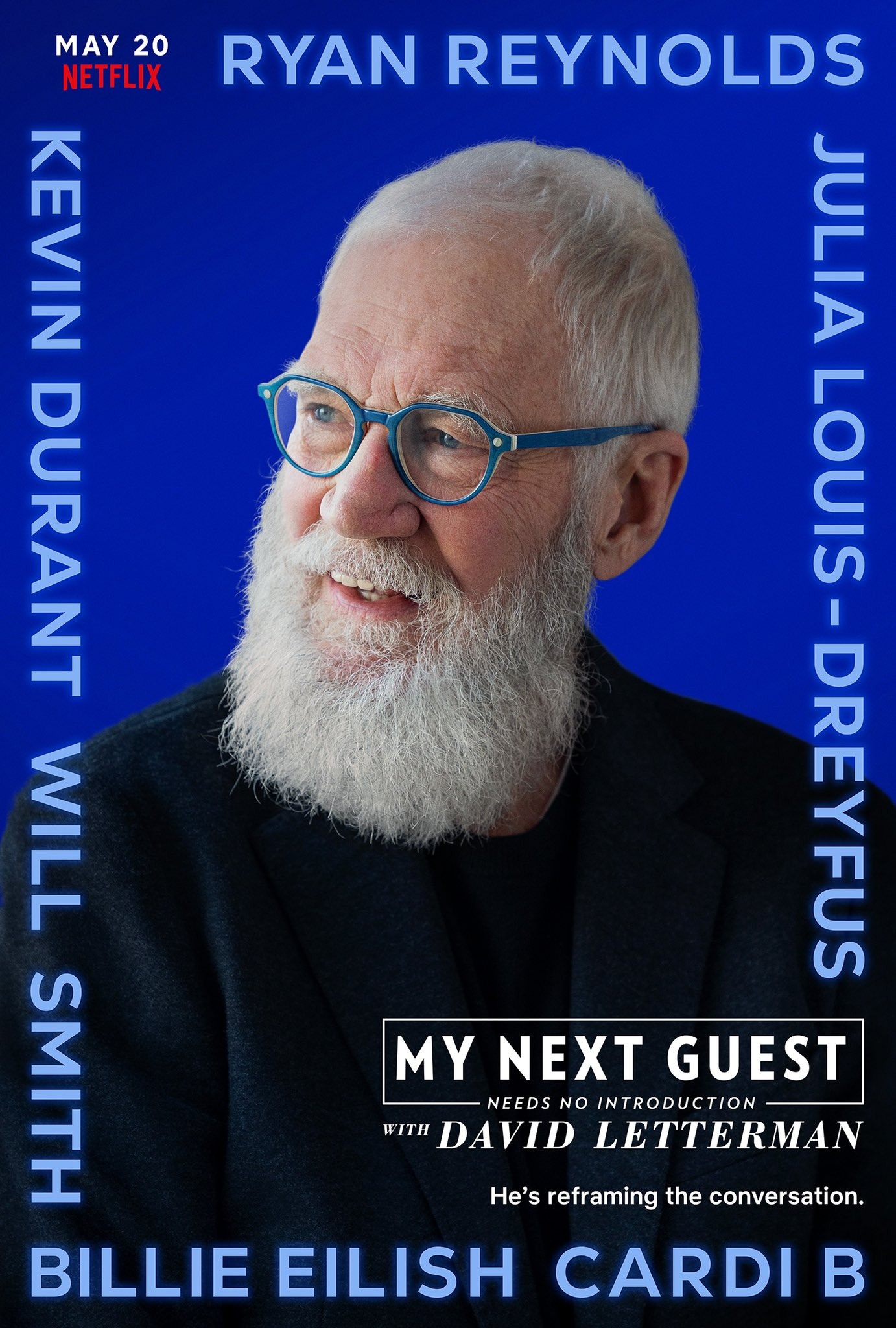 Mega Sized TV Poster Image for My Next Guest Needs No Introduction with David Letterman (#3 of 3)