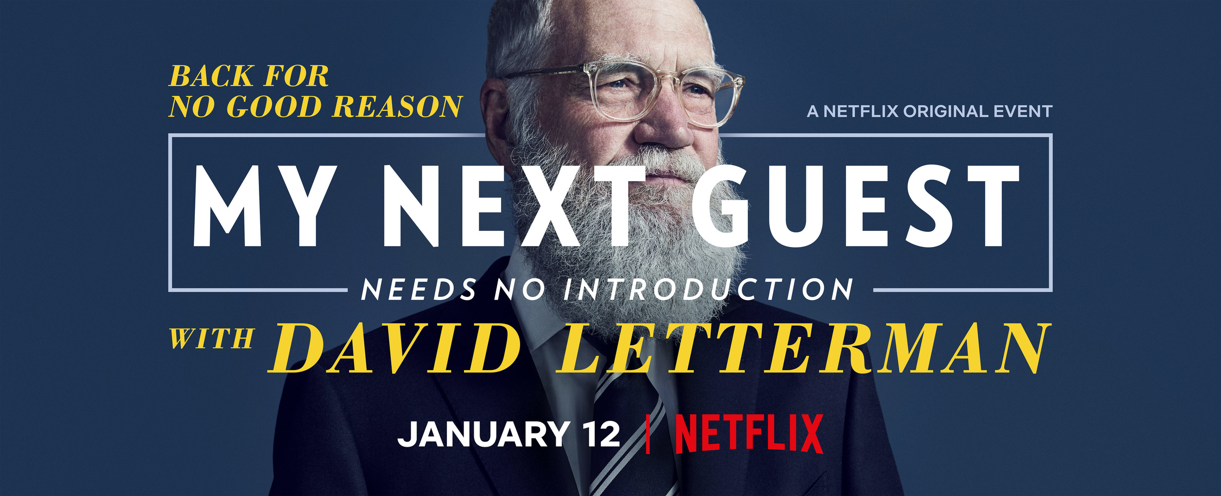 Mega Sized TV Poster Image for My Next Guest Needs No Introduction with David Letterman (#1 of 3)