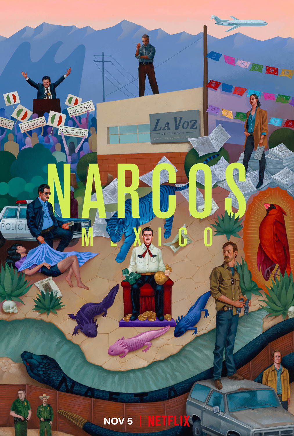 Extra Large TV Poster Image for Narcos: Mexico (#9 of 11)