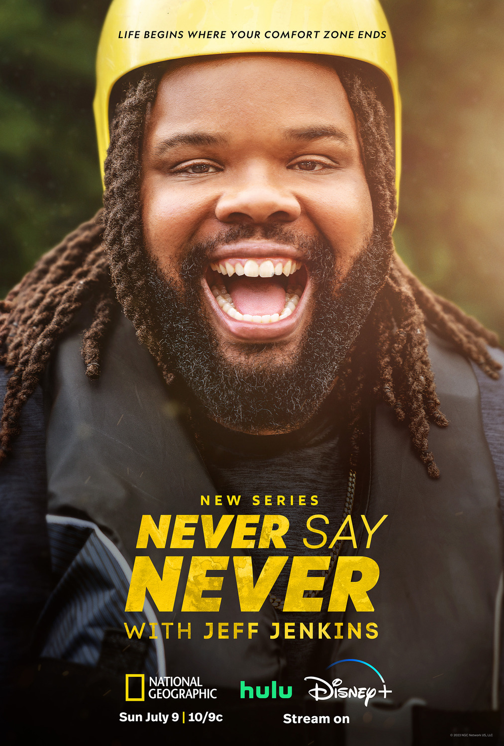 Extra Large TV Poster Image for Never Say Never with Jeff Jenkins 