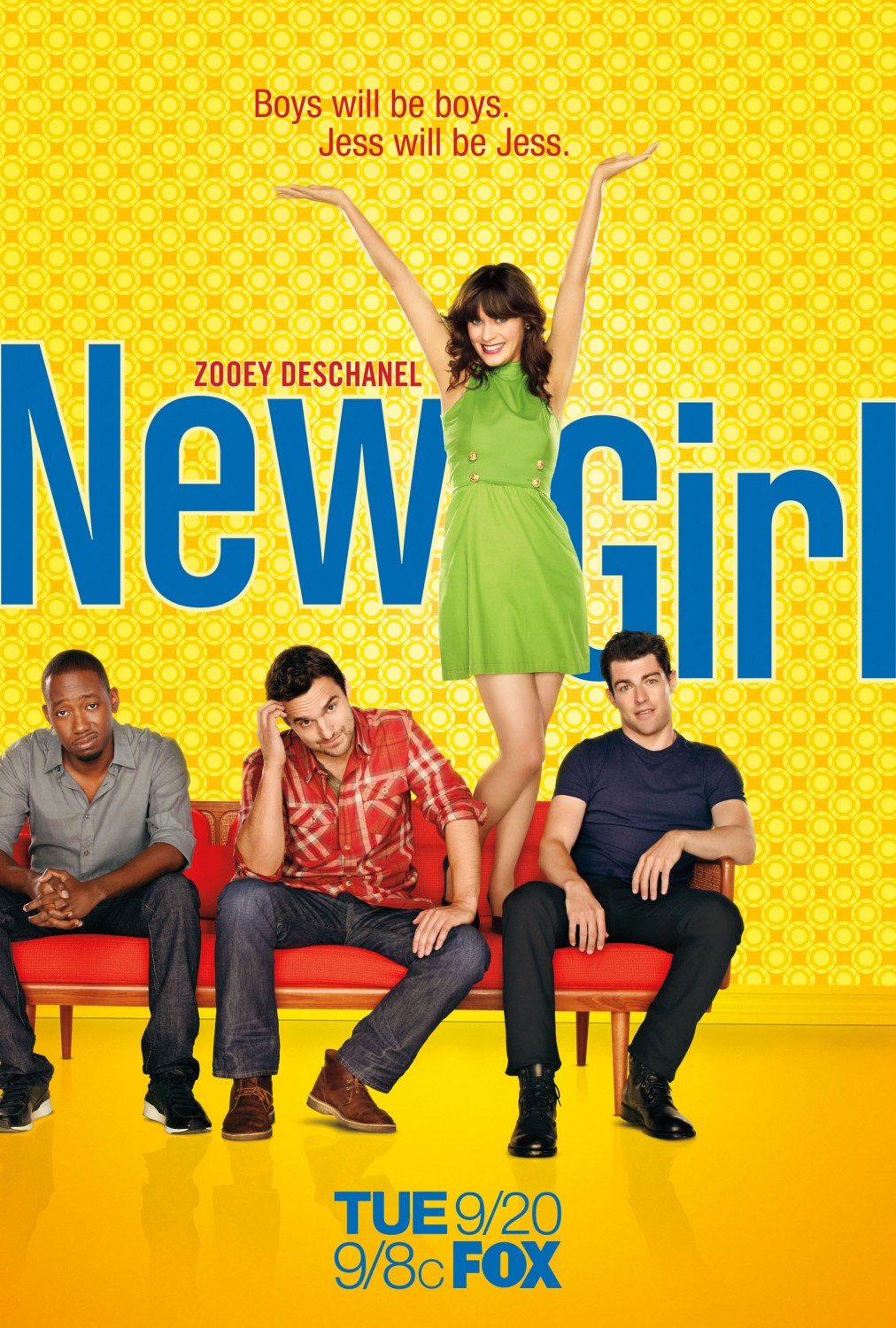 Extra Large TV Poster Image for New Girl (#1 of 9)