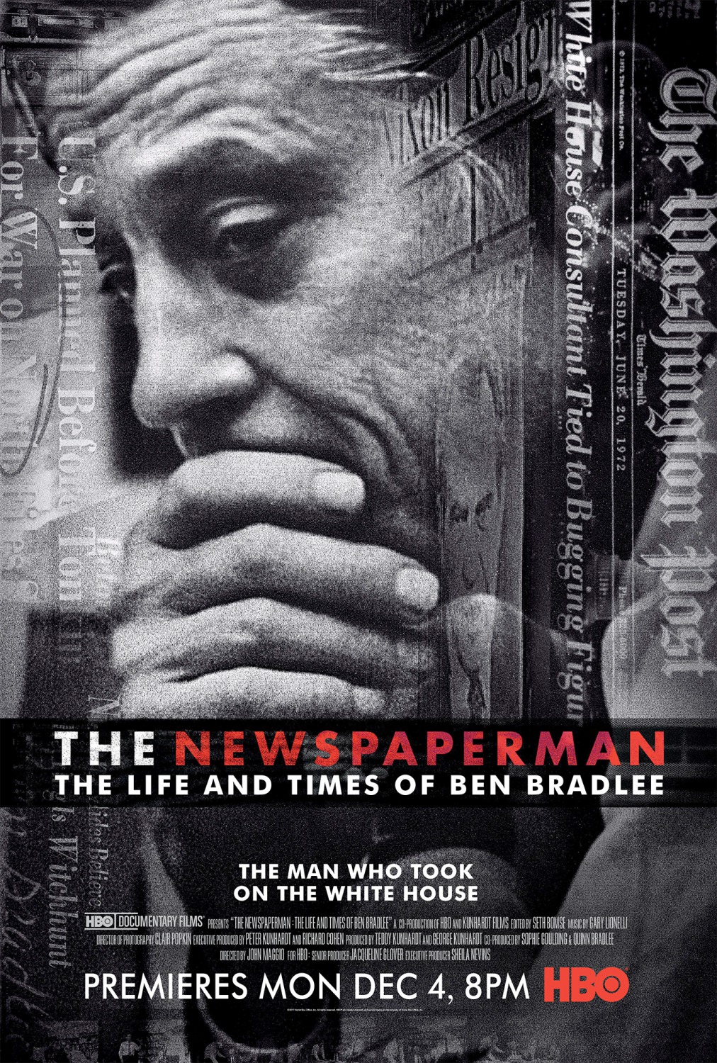 Extra Large TV Poster Image for The Newspaperman: The Life and Times of Ben Bradlee 