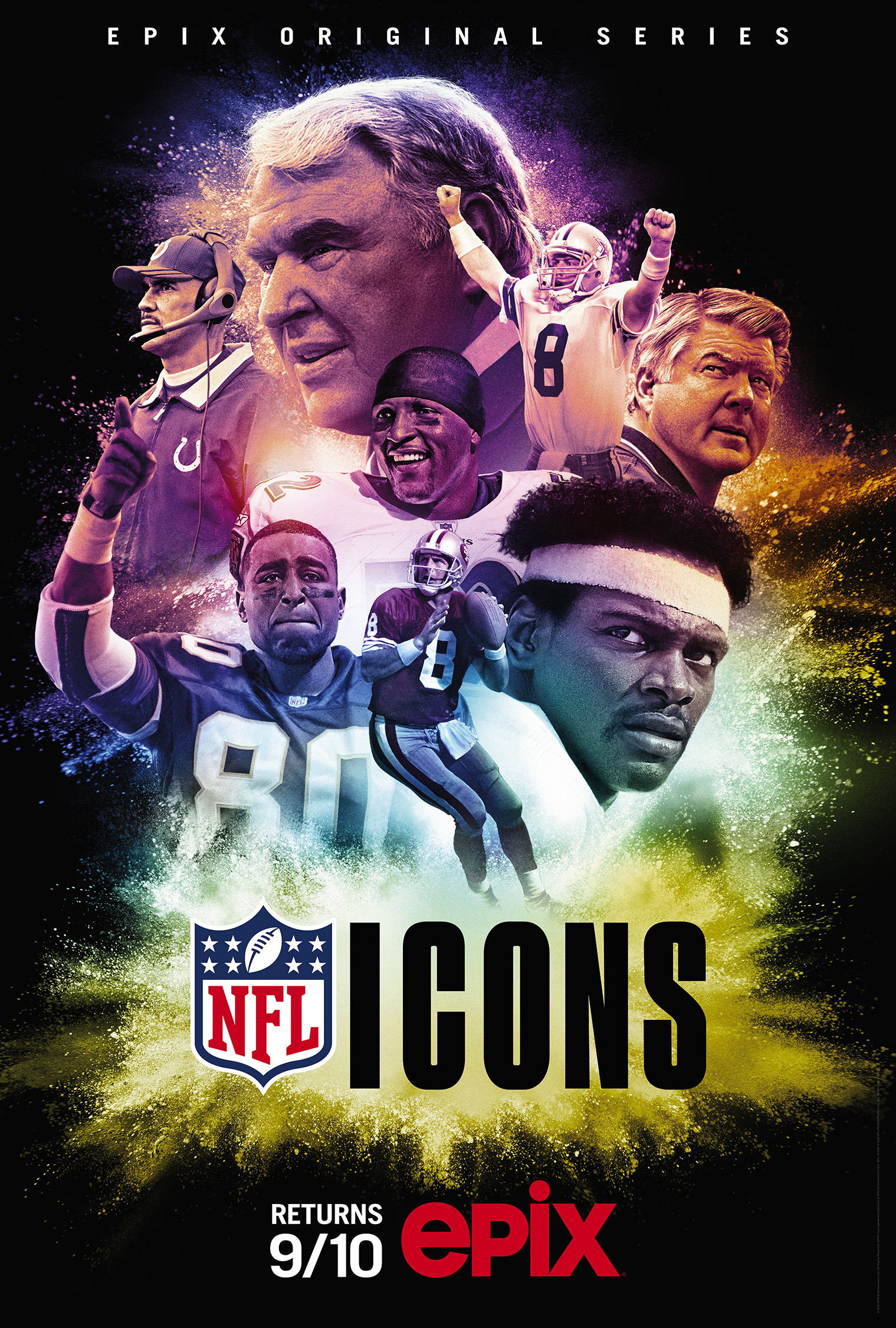 Mega Sized Movie Poster Image for NFL Icons (#2 of 2)