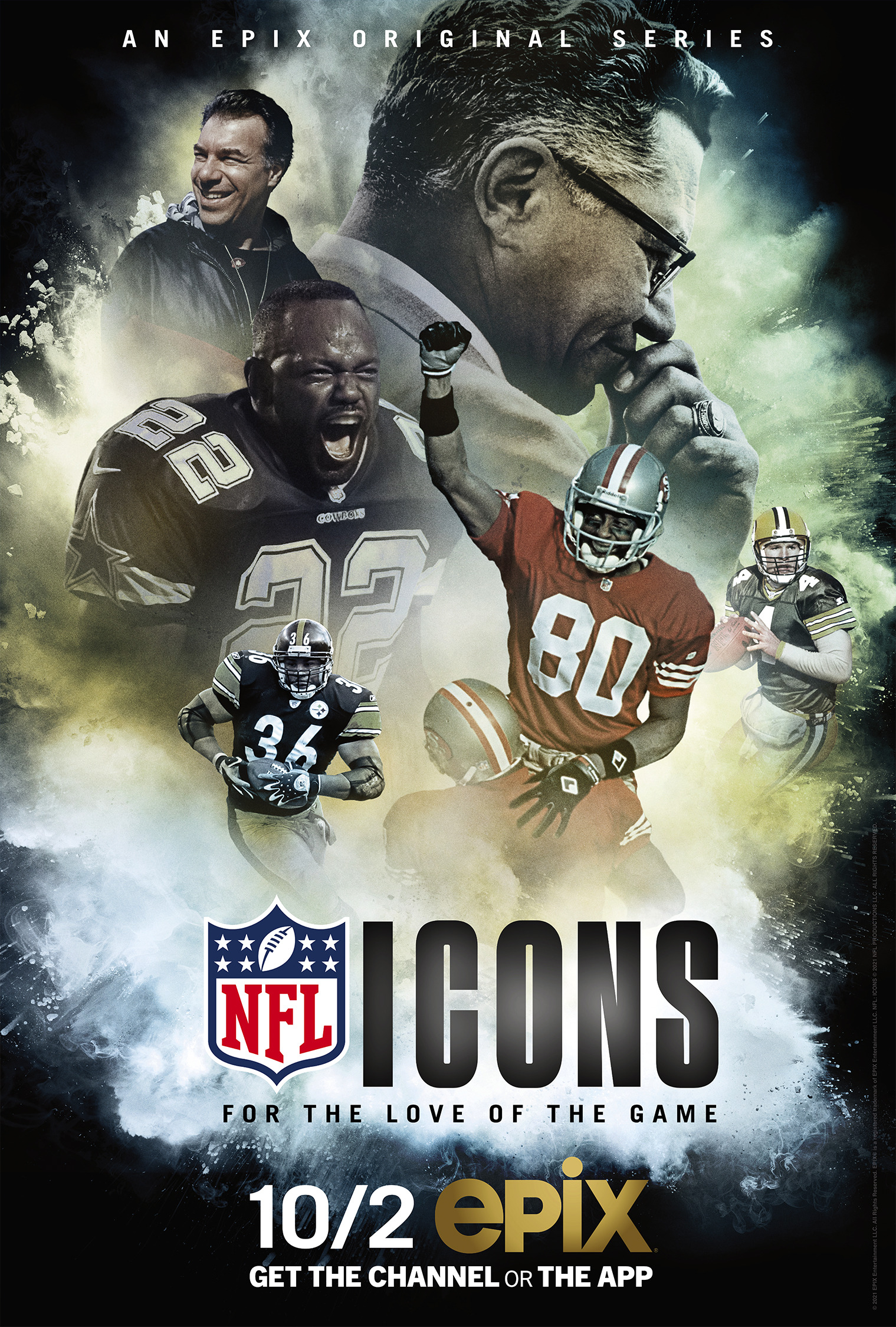 Mega Sized TV Poster Image for NFL Icons (#1 of 2)