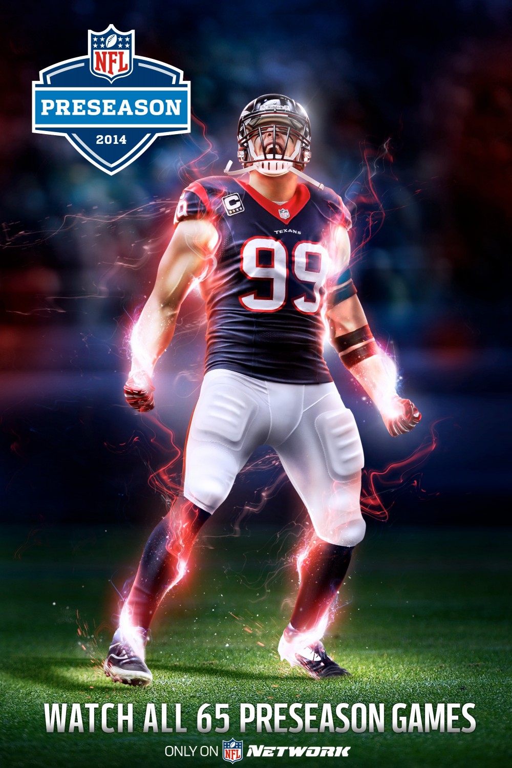 Extra Large TV Poster Image for NFL Preseason (#4 of 4)