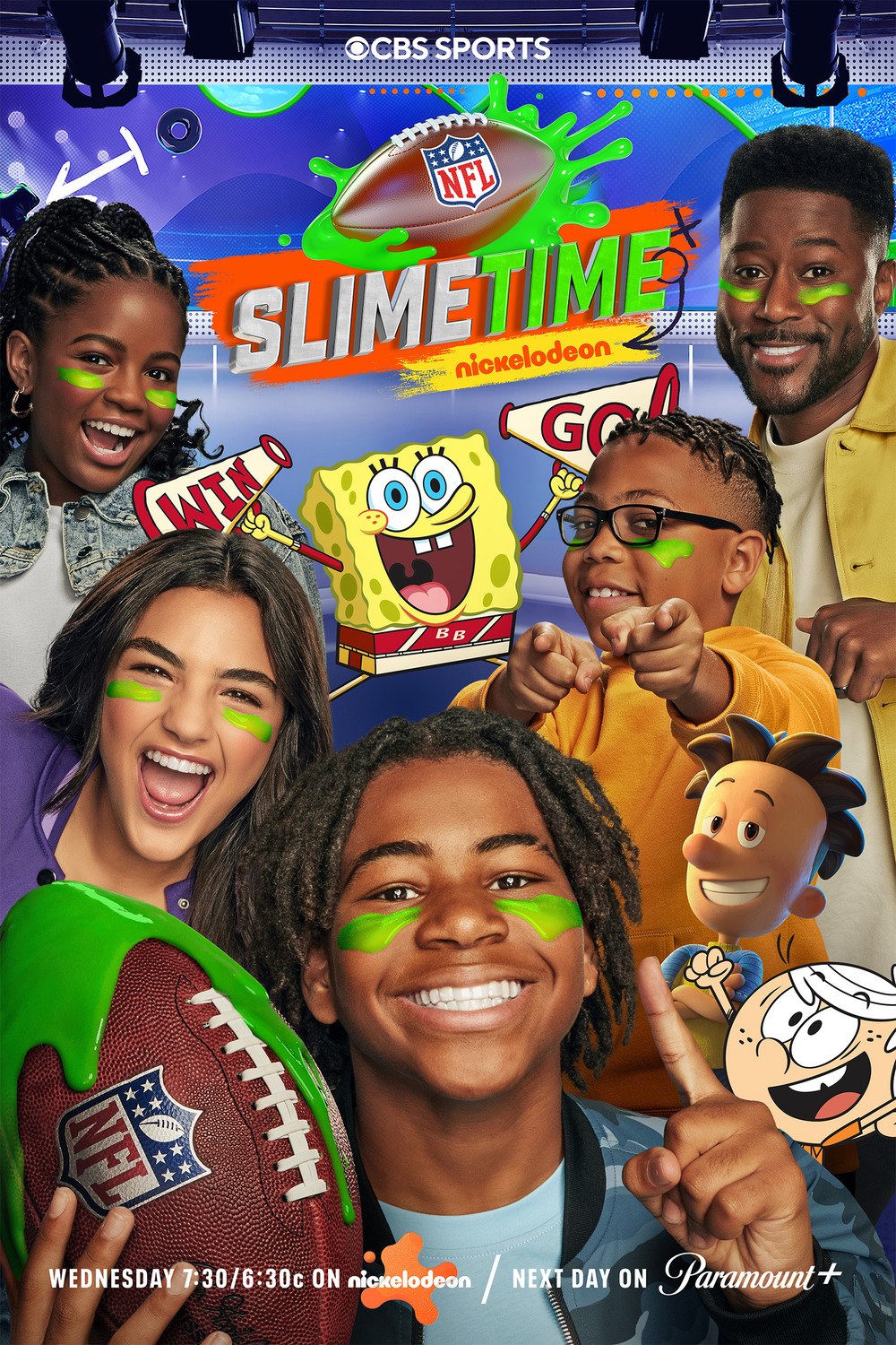 Extra Large TV Poster Image for NFL Slimetime 