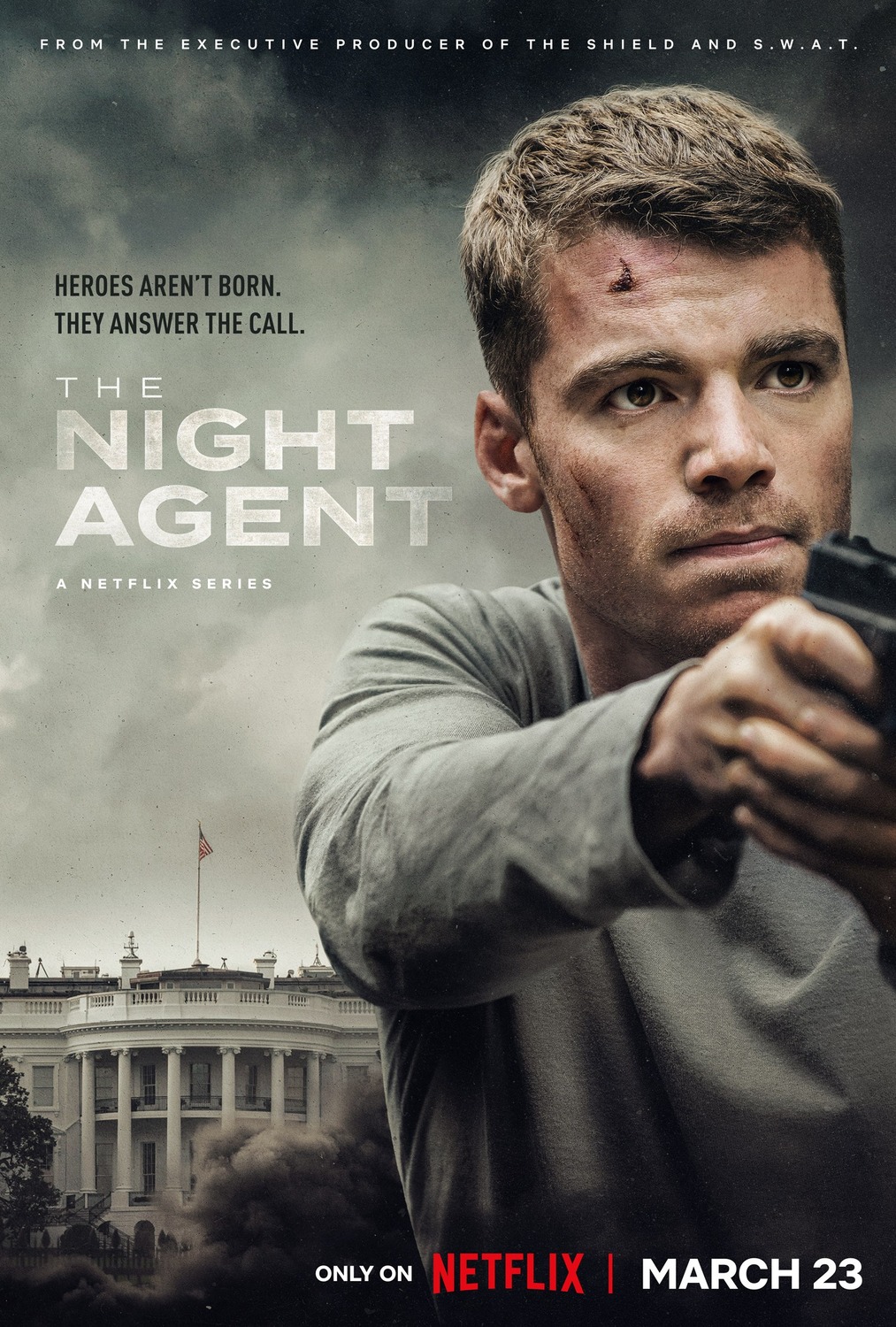 Extra Large TV Poster Image for The Night Agent 