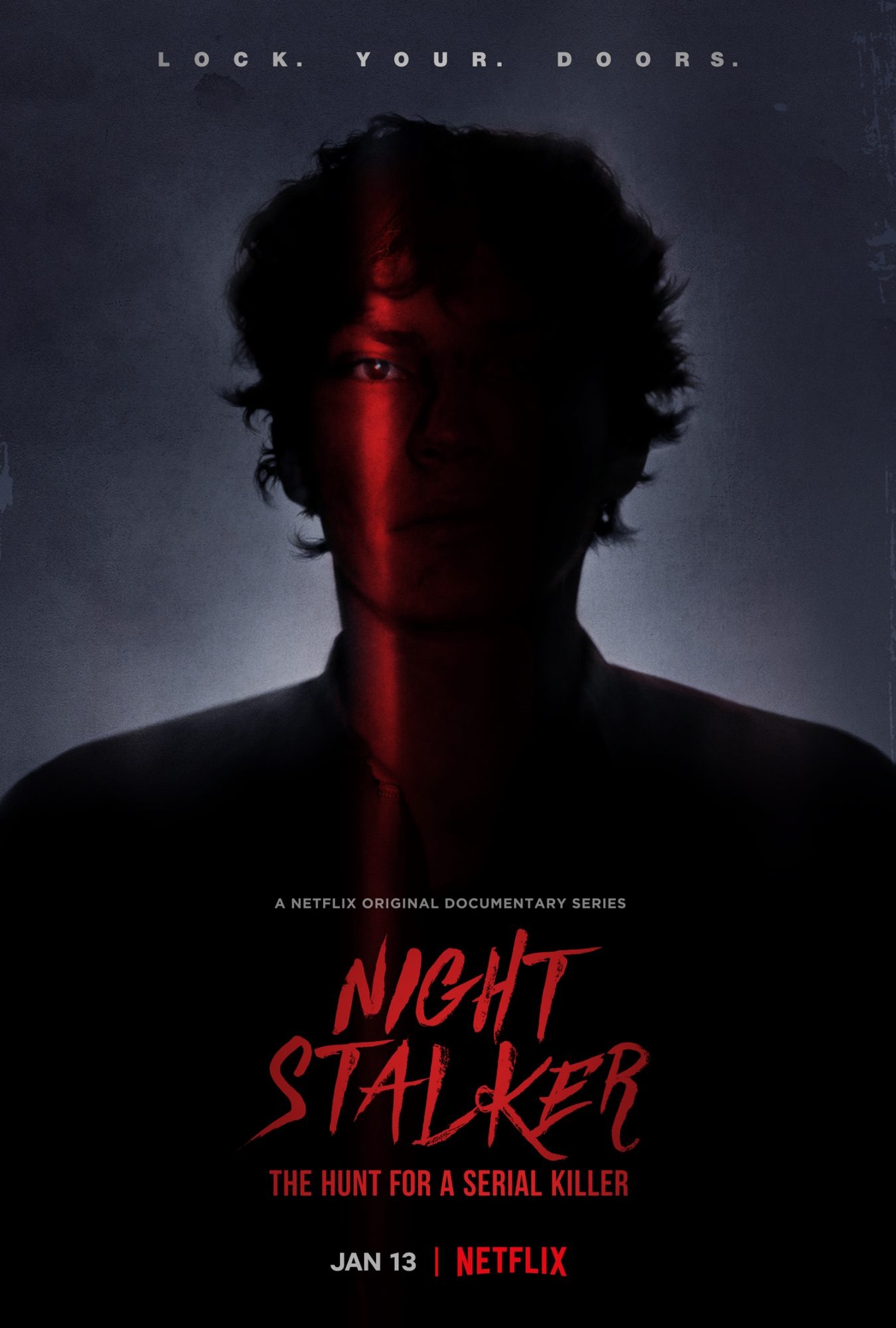 Mega Sized TV Poster Image for Night Stalker: The Hunt for a Serial Killer 