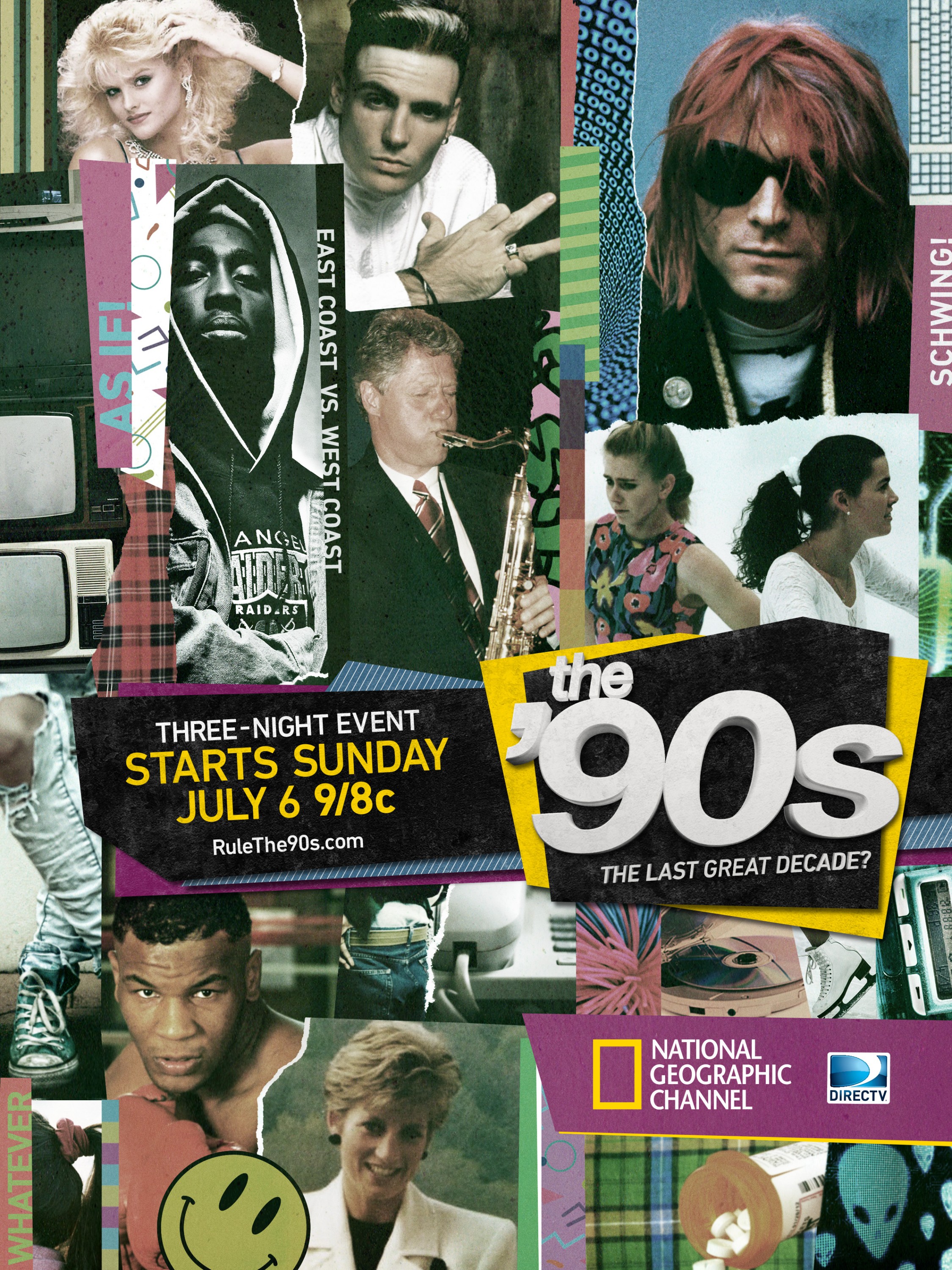 Mega Sized TV Poster Image for The 90s: The Last Great Decade? 