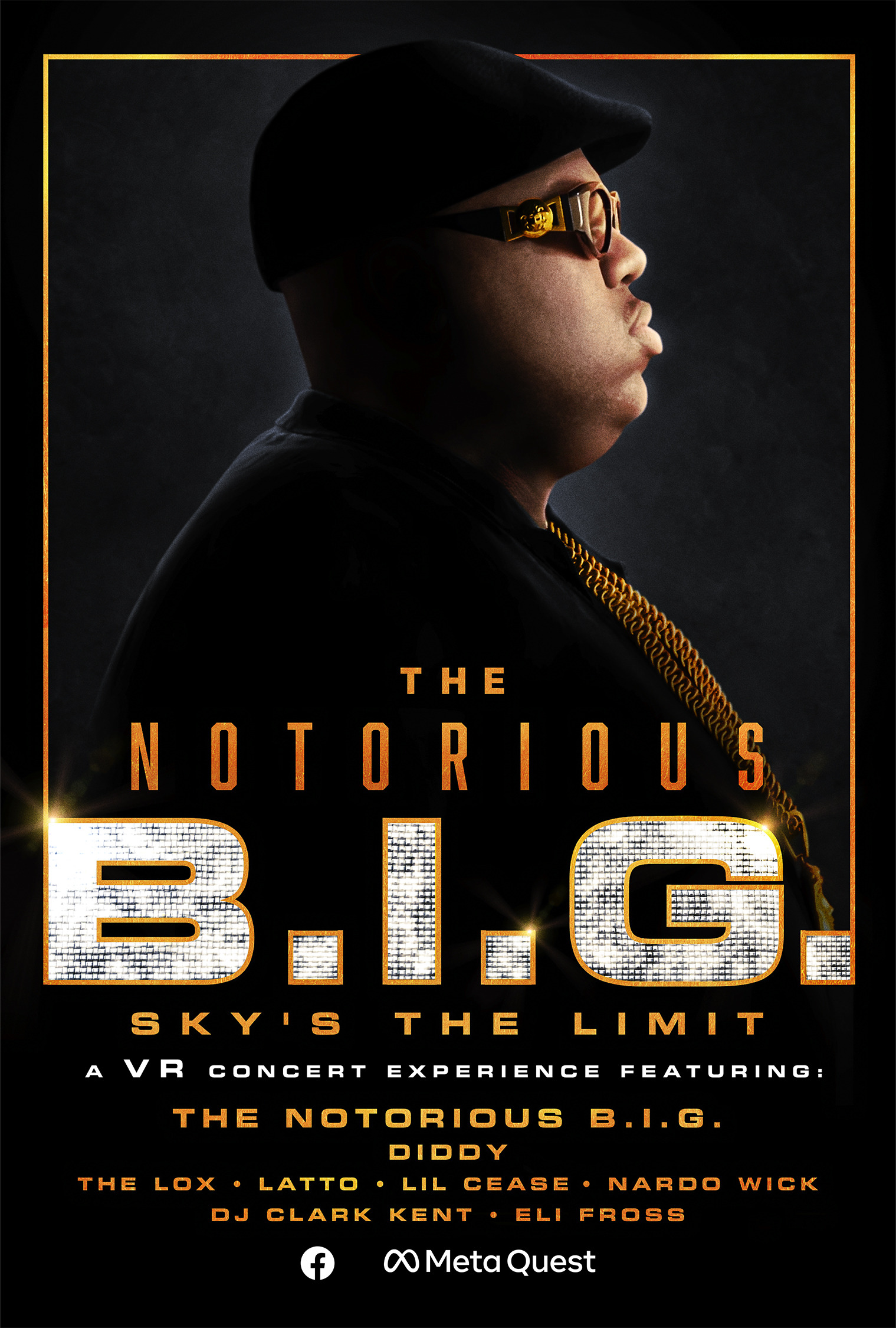 Mega Sized TV Poster Image for The Notorious B.I.G Sky's the Limit: A VR Concert Experience 