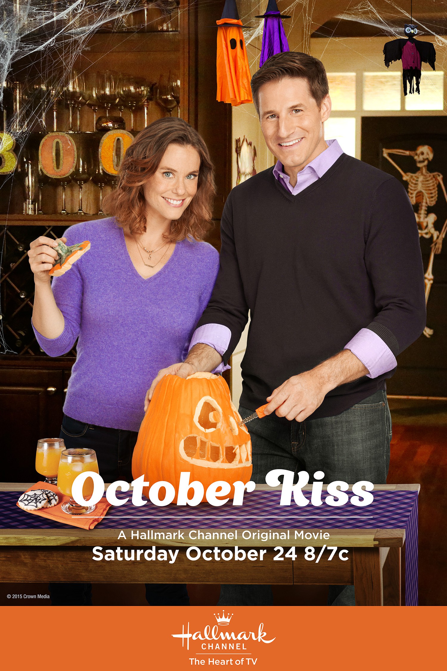 Mega Sized TV Poster Image for October Kiss 