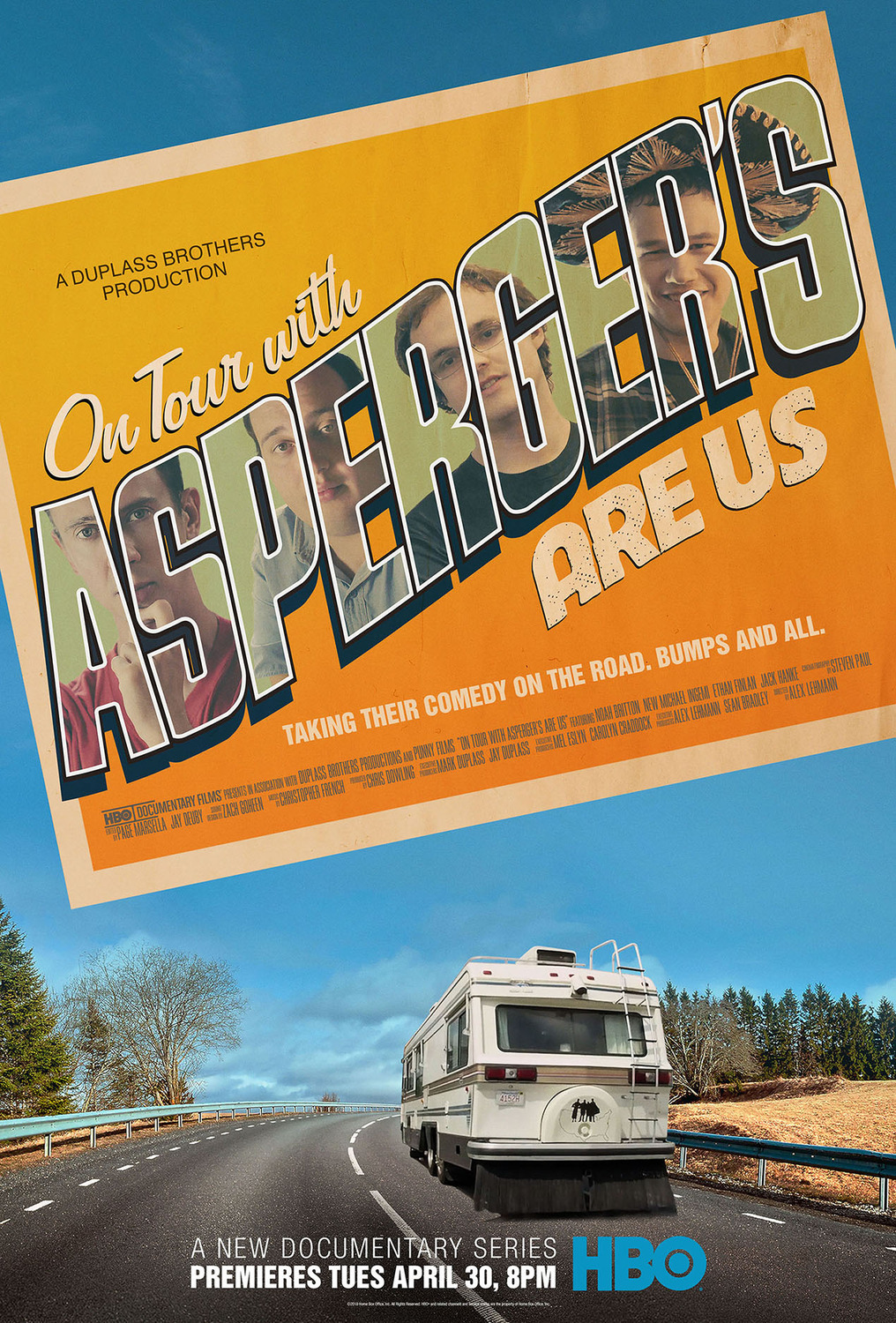Extra Large TV Poster Image for On Tour with Asperger's Are Us 