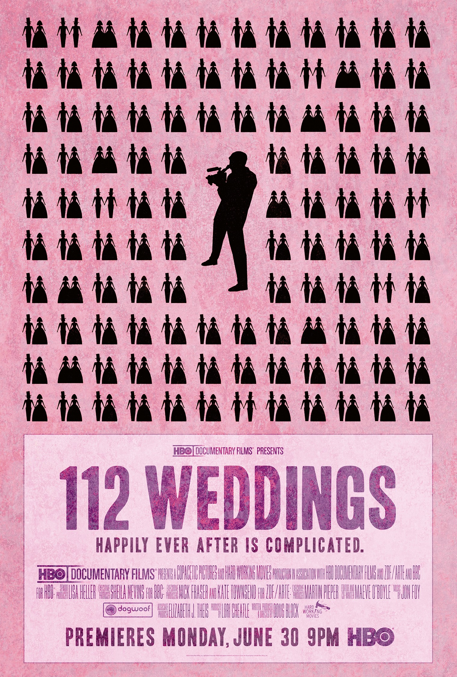 Mega Sized Movie Poster Image for 112 Weddings 