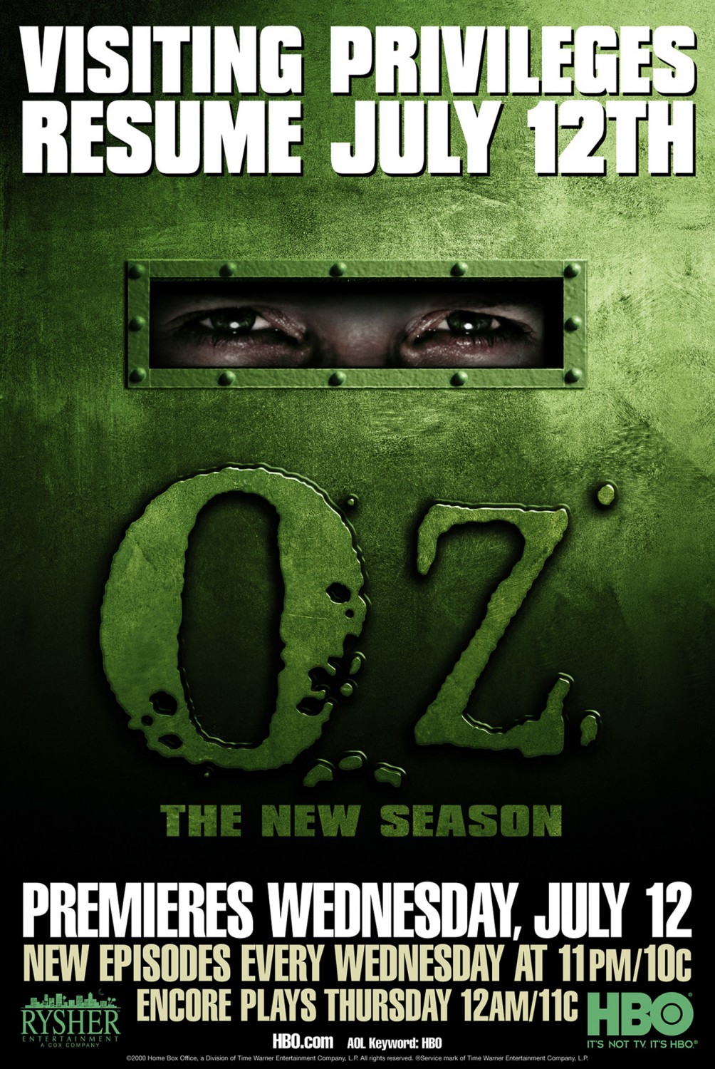 Extra Large TV Poster Image for Oz (#5 of 7)