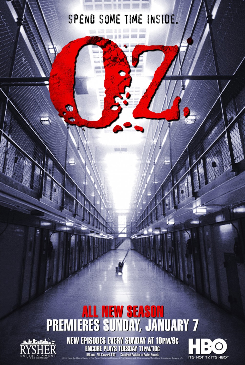 Extra Large TV Poster Image for Oz (#6 of 7)