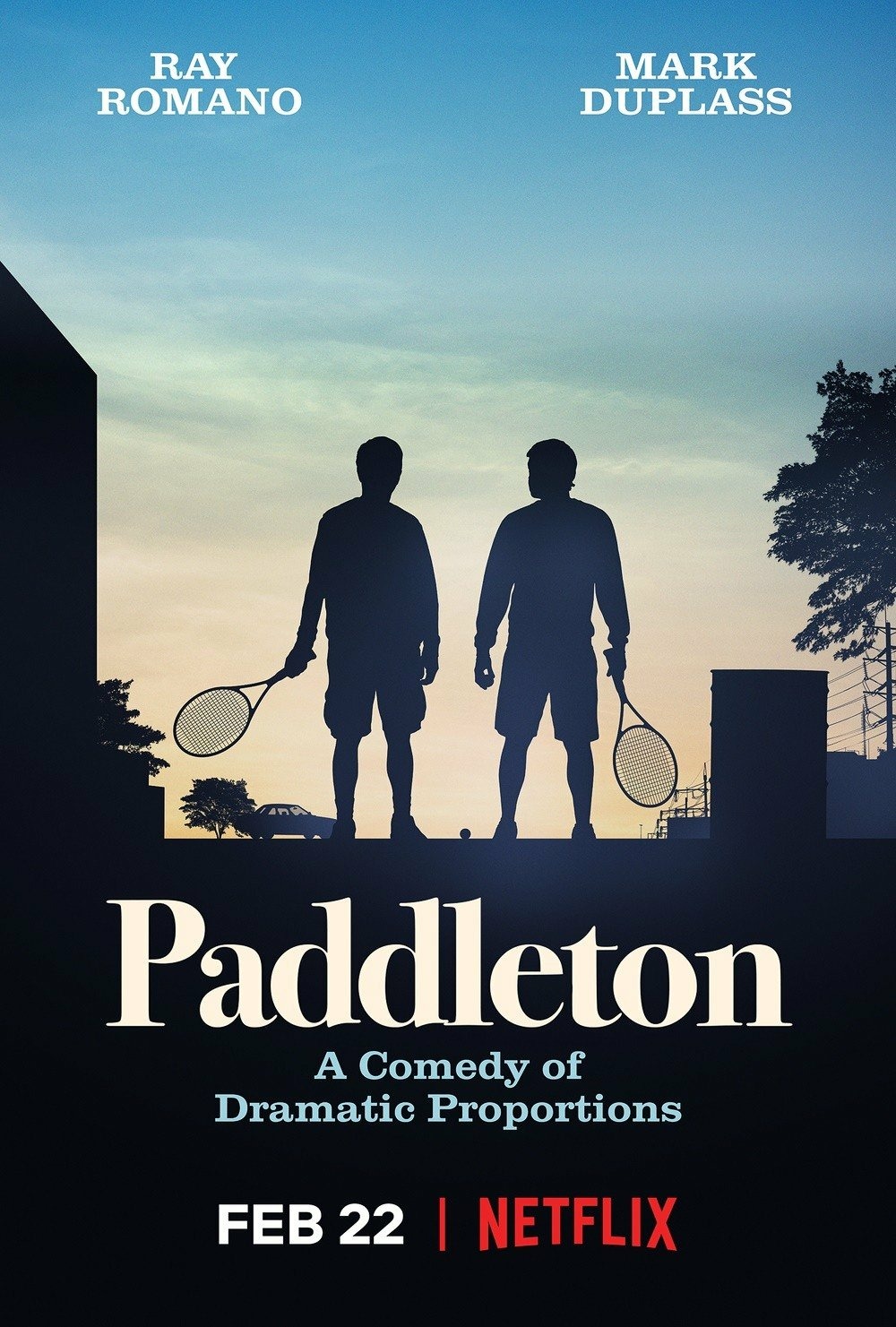 Extra Large TV Poster Image for Paddleton 