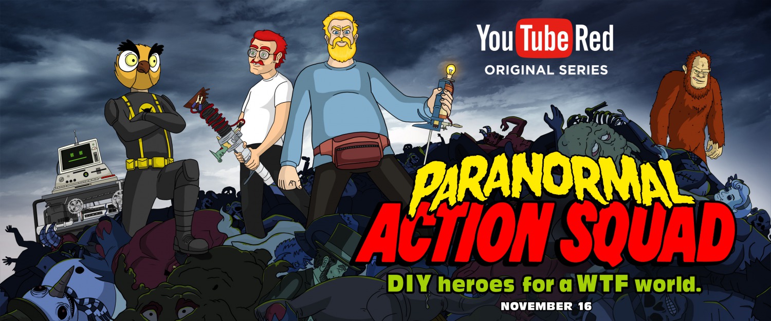 Extra Large TV Poster Image for Paranormal Action Squad (#2 of 11)