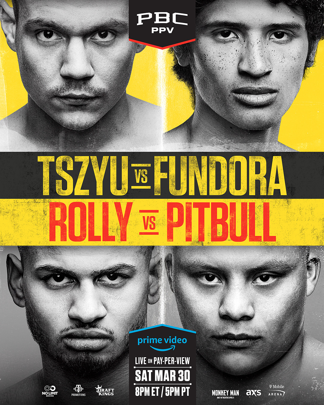 Extra Large TV Poster Image for PBC PPV: Tszyu vs Fundora 