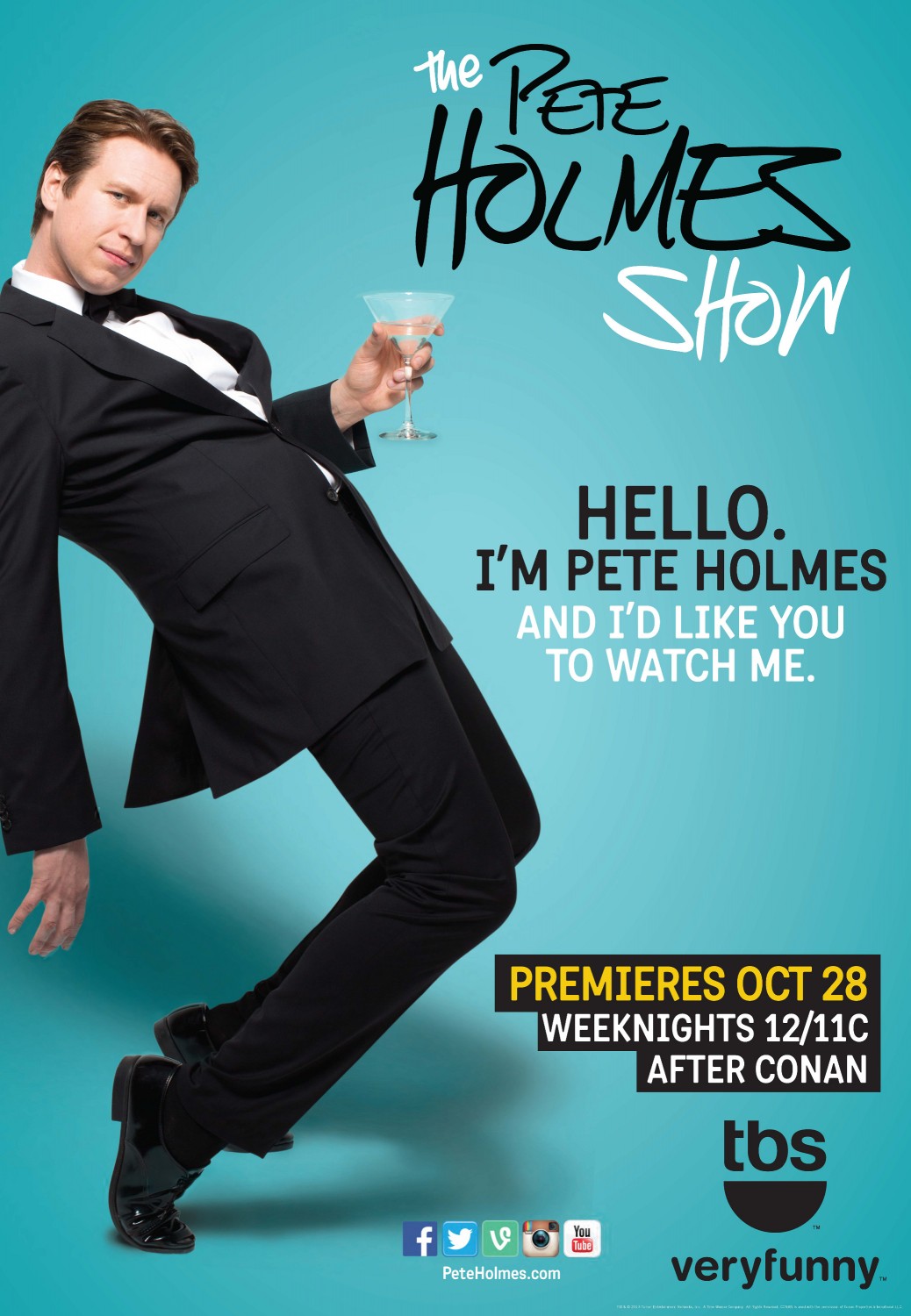 Extra Large TV Poster Image for The Pete Holmes Show (#1 of 2)