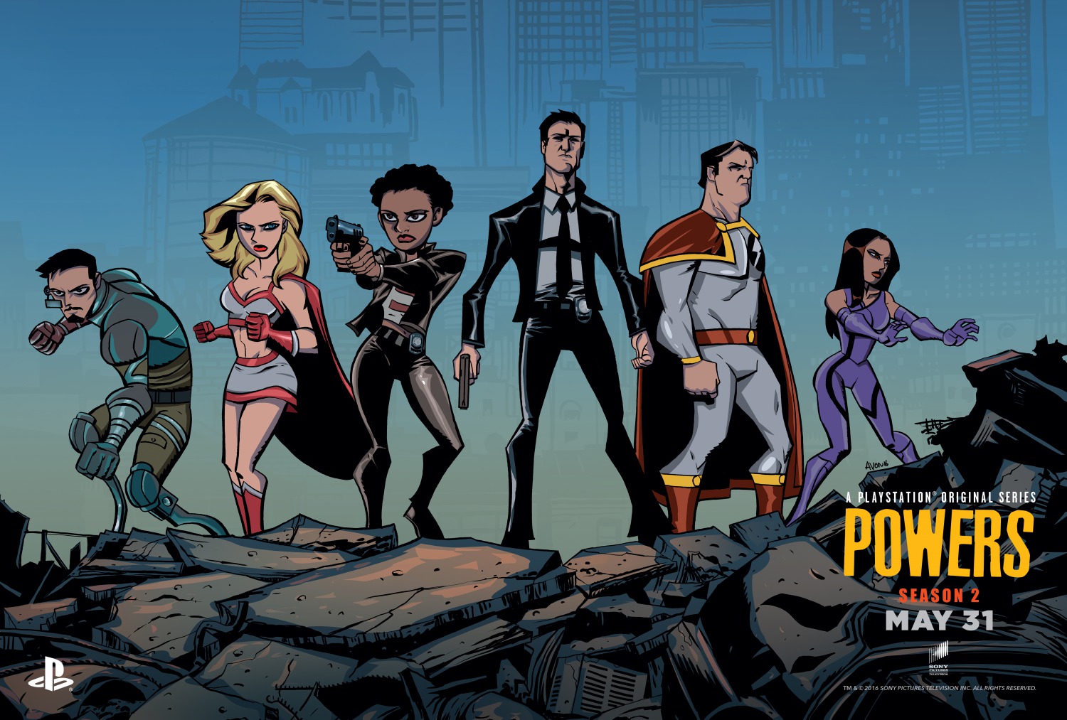 Extra Large TV Poster Image for Powers (#4 of 18)