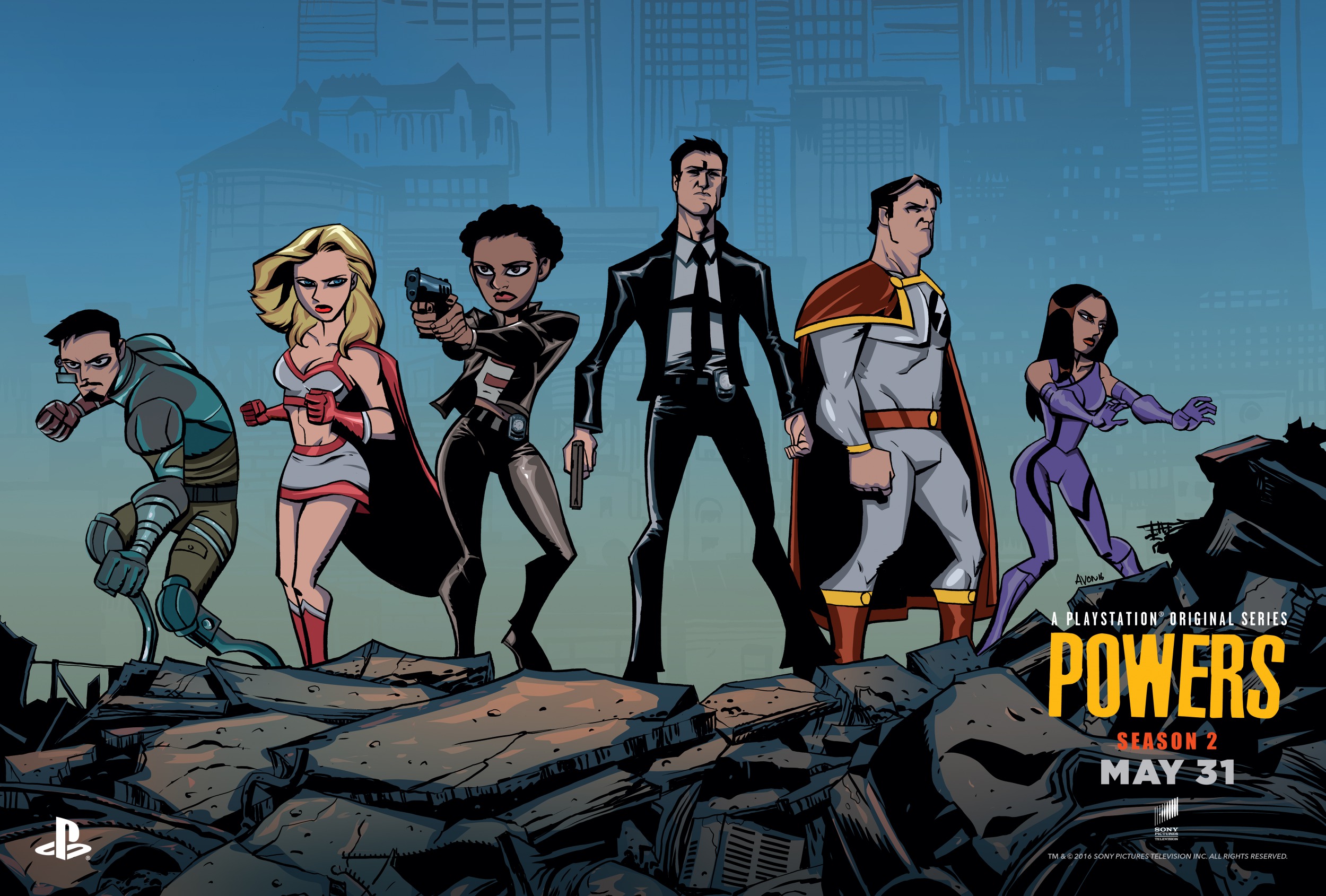 Mega Sized TV Poster Image for Powers (#4 of 18)