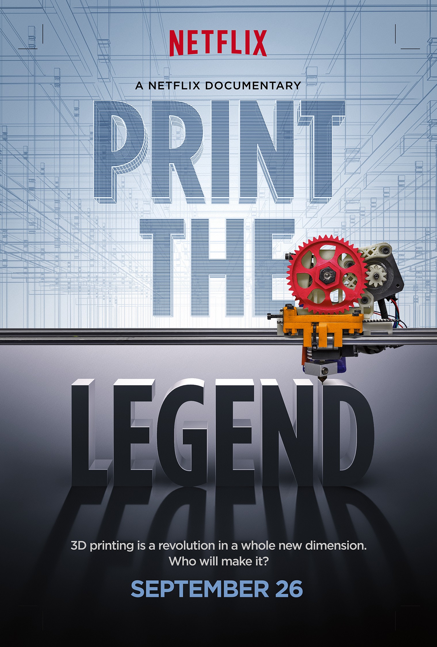 Mega Sized TV Poster Image for Print the Legend 