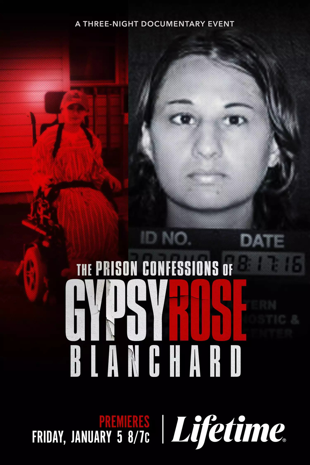 Extra Large TV Poster Image for The Prison Confessions of Gypsy Rose Blanchard 