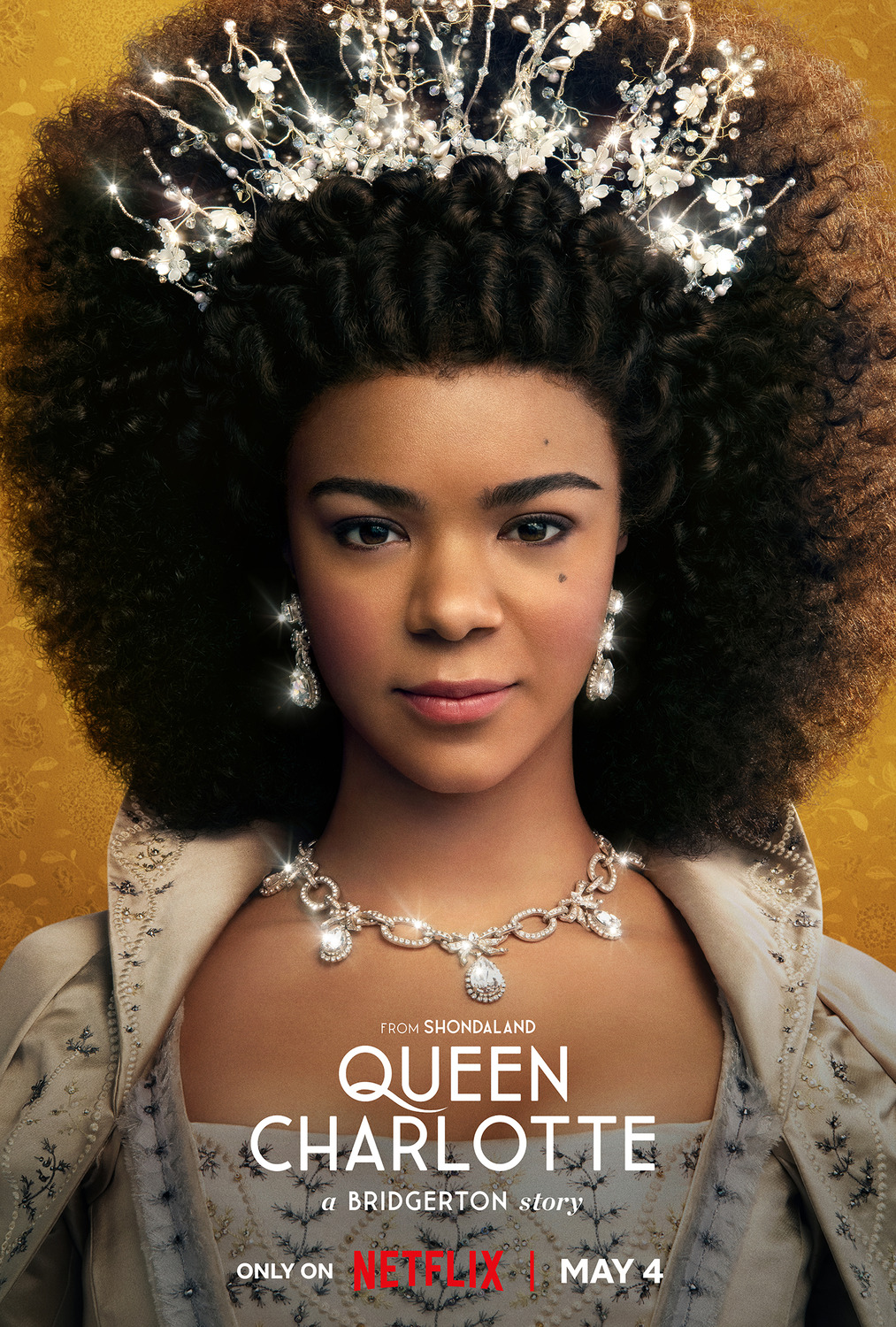 Extra Large TV Poster Image for Queen Charlotte: A Bridgerton Story (#1 of 4)