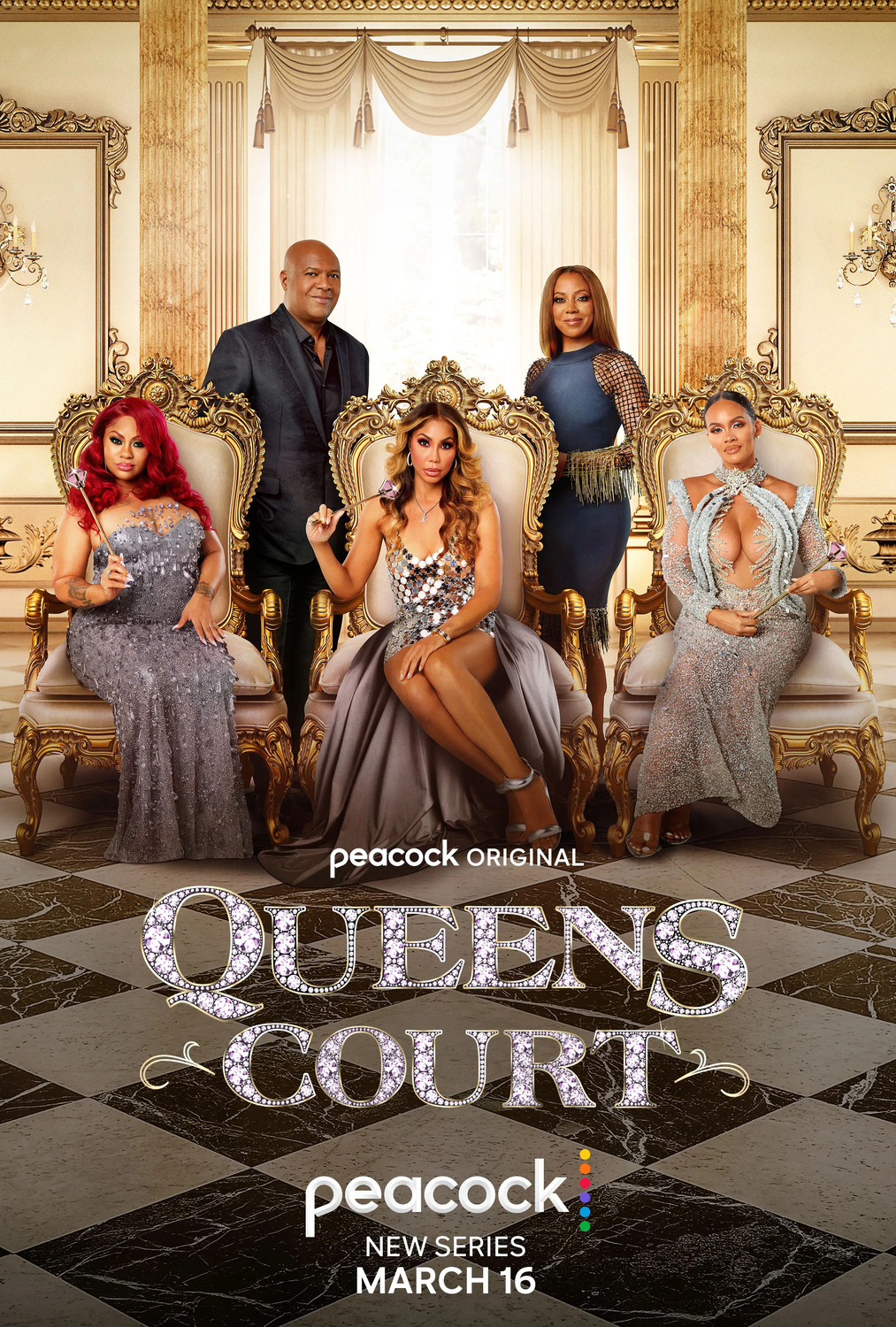 Extra Large TV Poster Image for Queens Court 