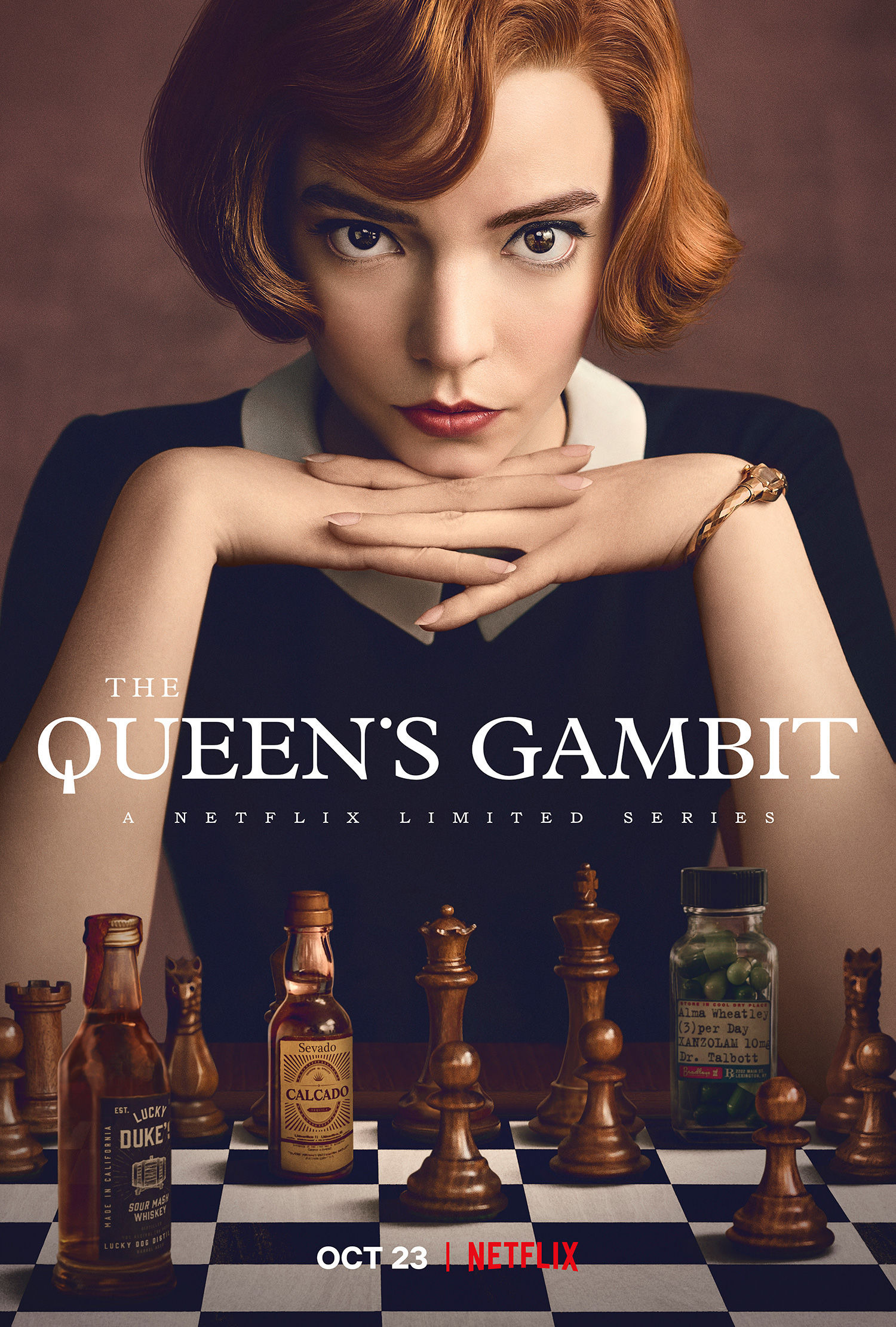 Mega Sized TV Poster Image for The Queen's Gambit (#1 of 7)