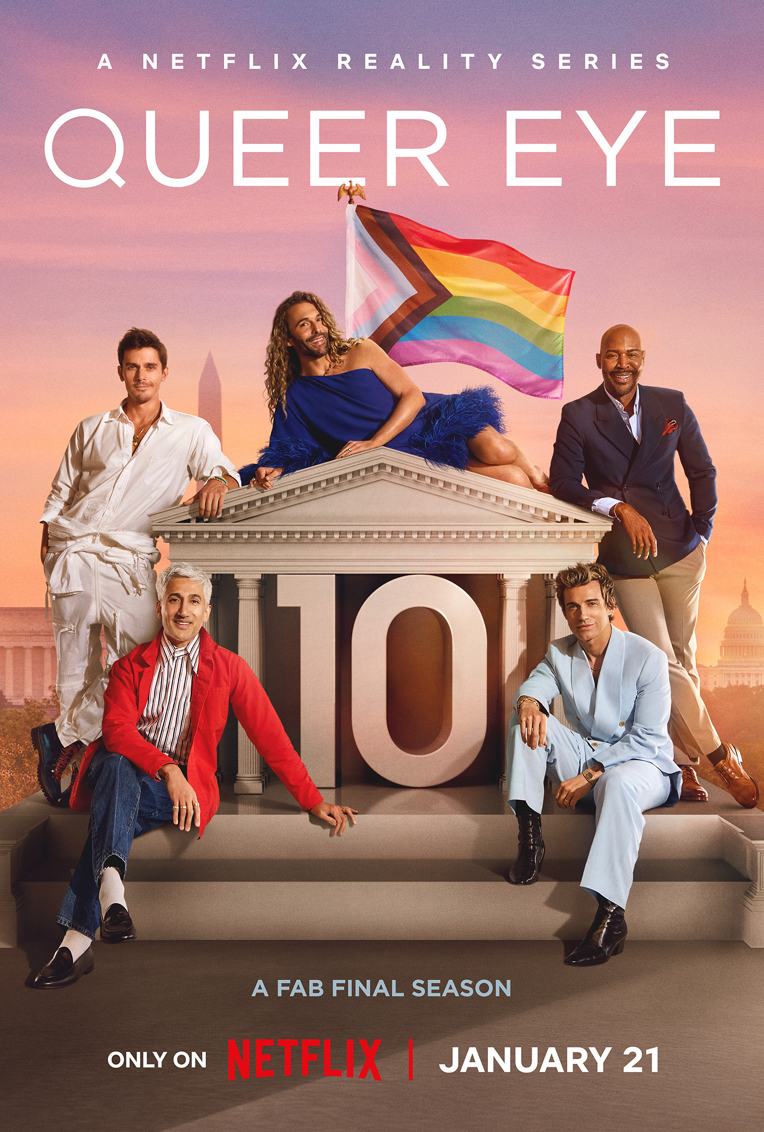 Mega Sized TV Poster Image for Queer Eye (#8 of 8)