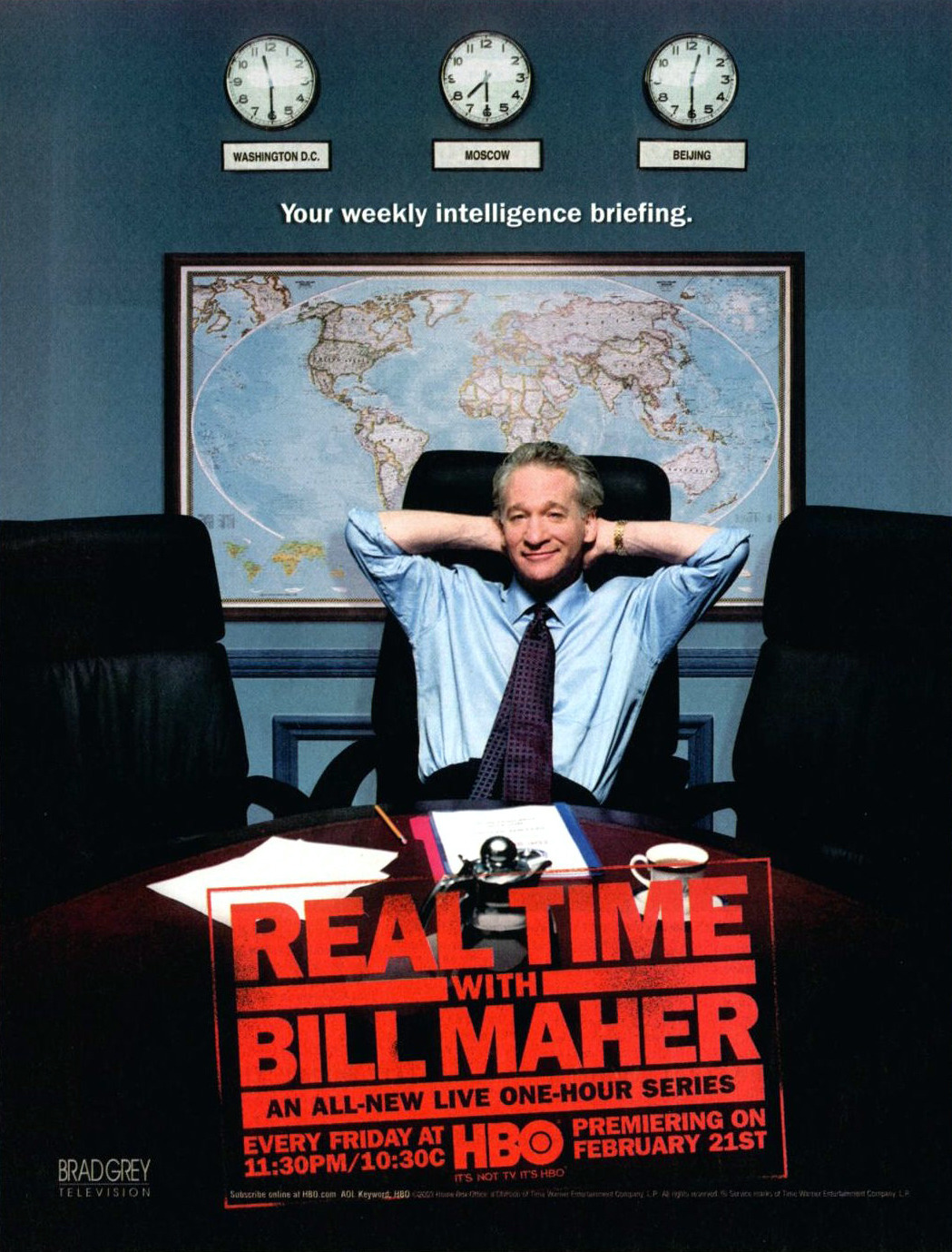 Extra Large TV Poster Image for Real Time with Bill Maher (#16 of 22)