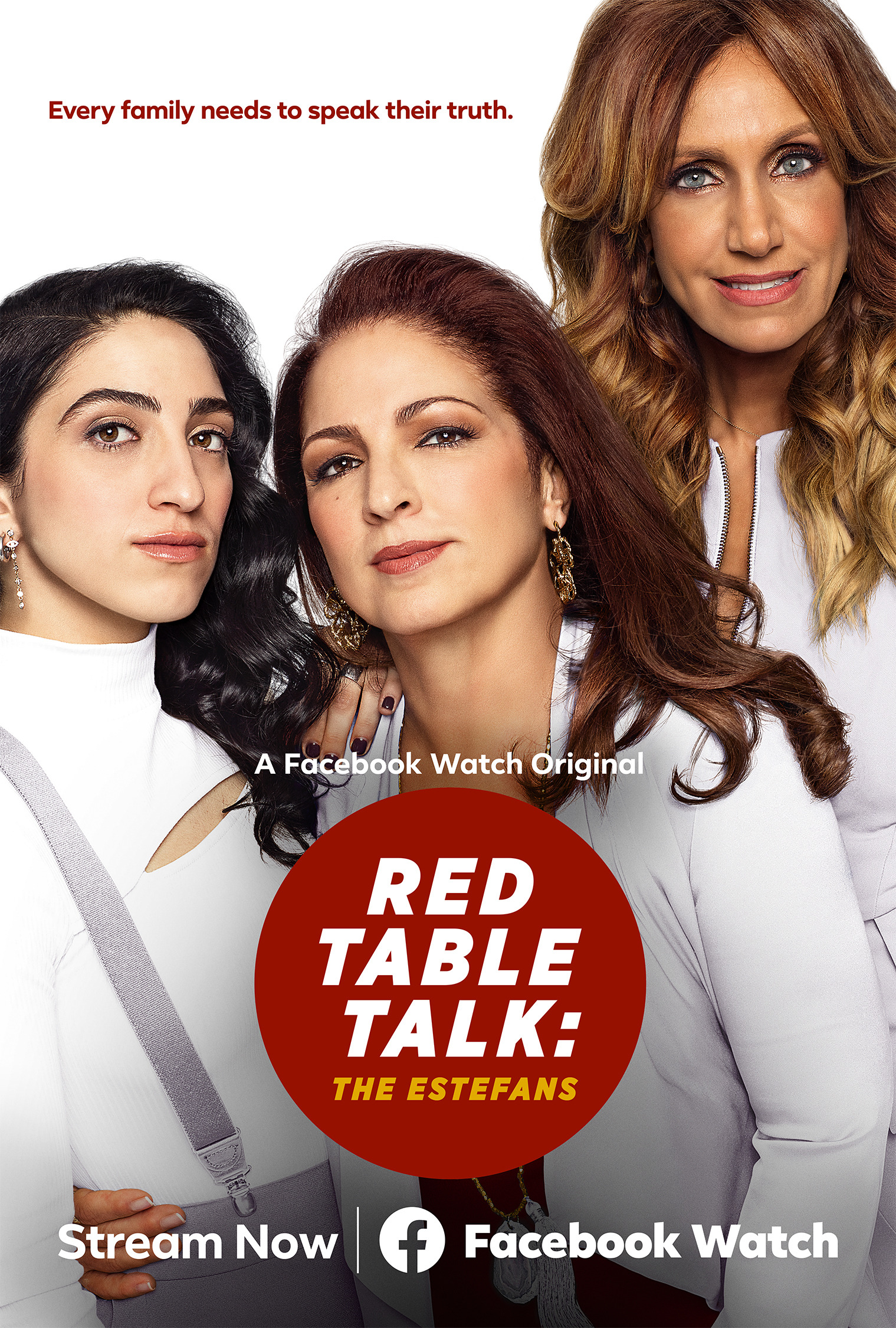 Mega Sized TV Poster Image for Red Table Talk: The Estefans 
