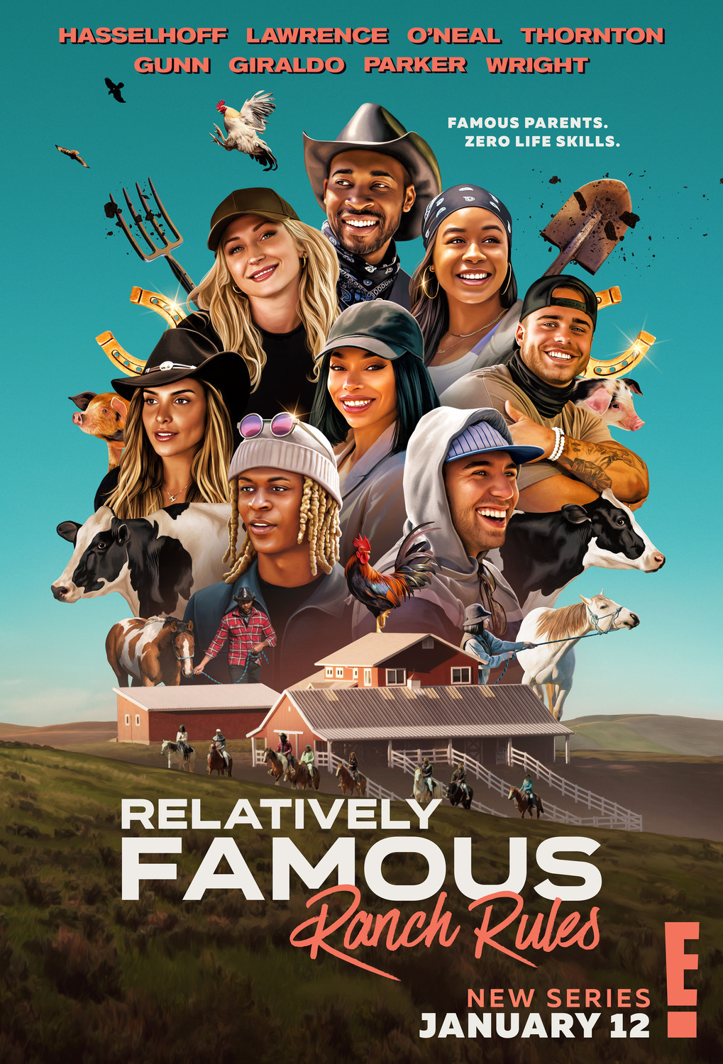 Extra Large TV Poster Image for Relatively Famous: Ranch Rules (#1 of 2)