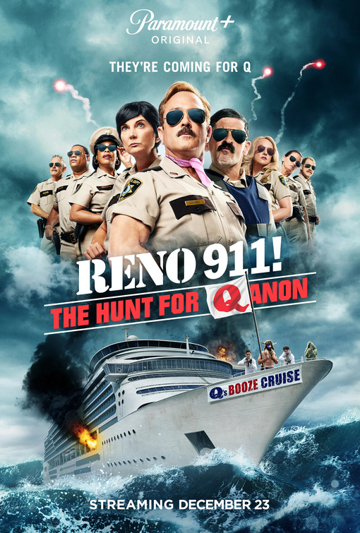 Reno 911!: The Hunt For QAnon Movie Poster