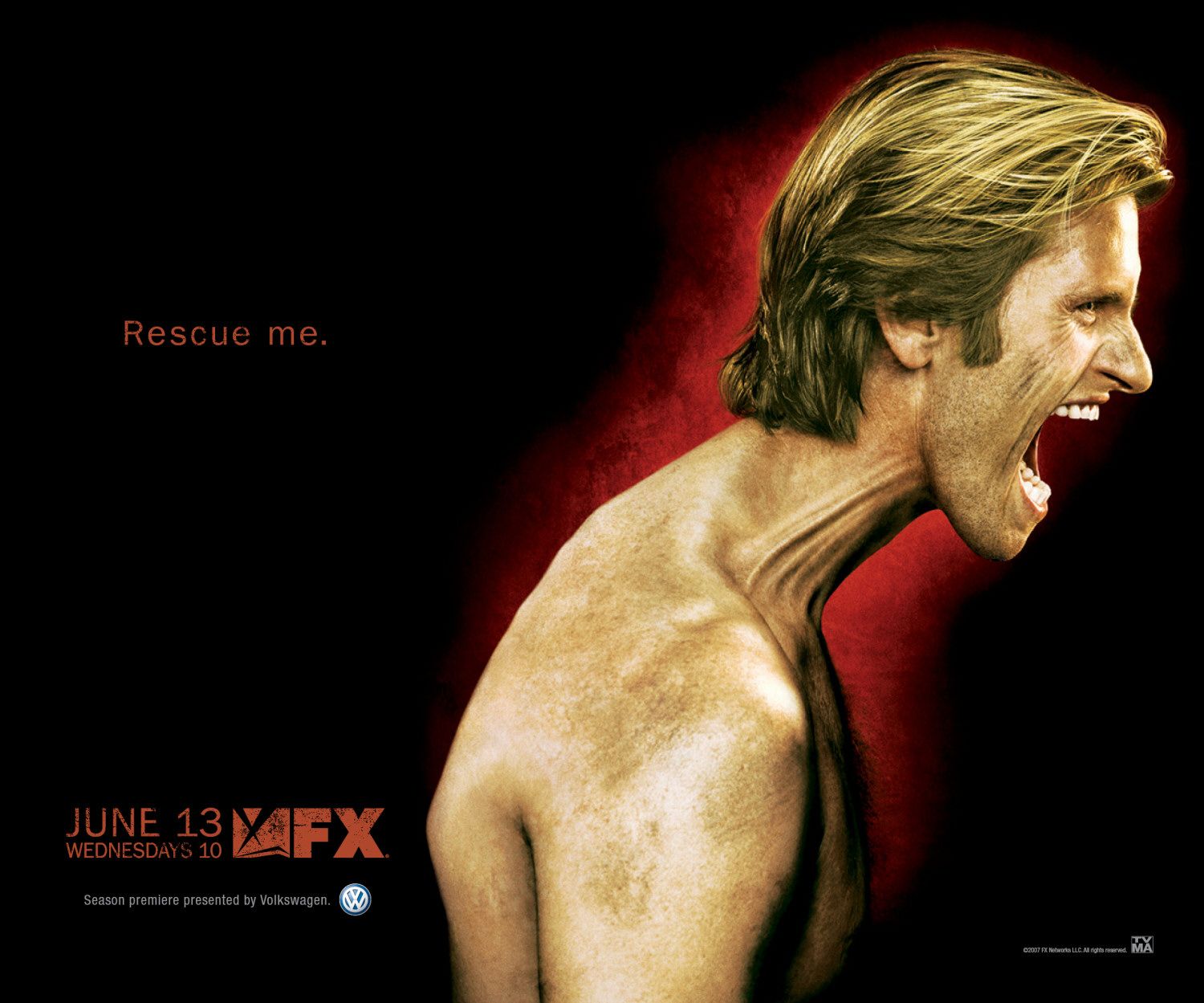 Extra Large Movie Poster Image for Rescue Me (#4 of 9)