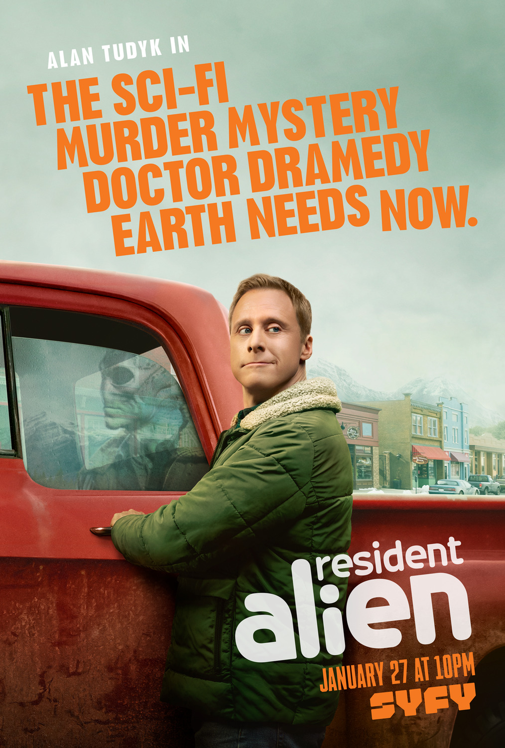Extra Large TV Poster Image for Resident Alien (#1 of 5)