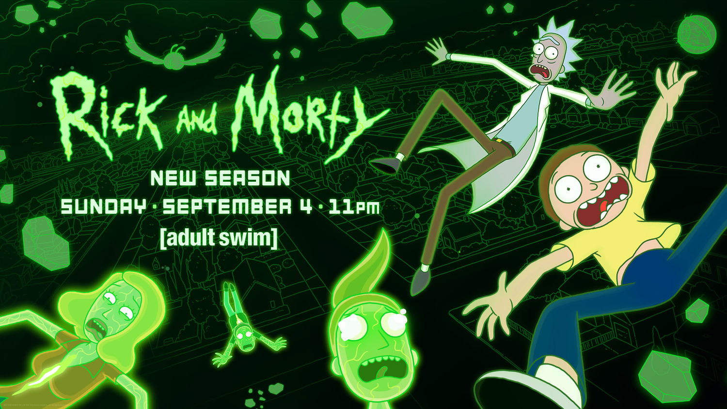 Extra Large TV Poster Image for Rick and Morty (#1 of 3)