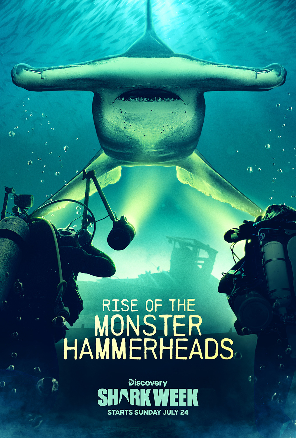 Extra Large TV Poster Image for Rise of the Monster Hammerheads 