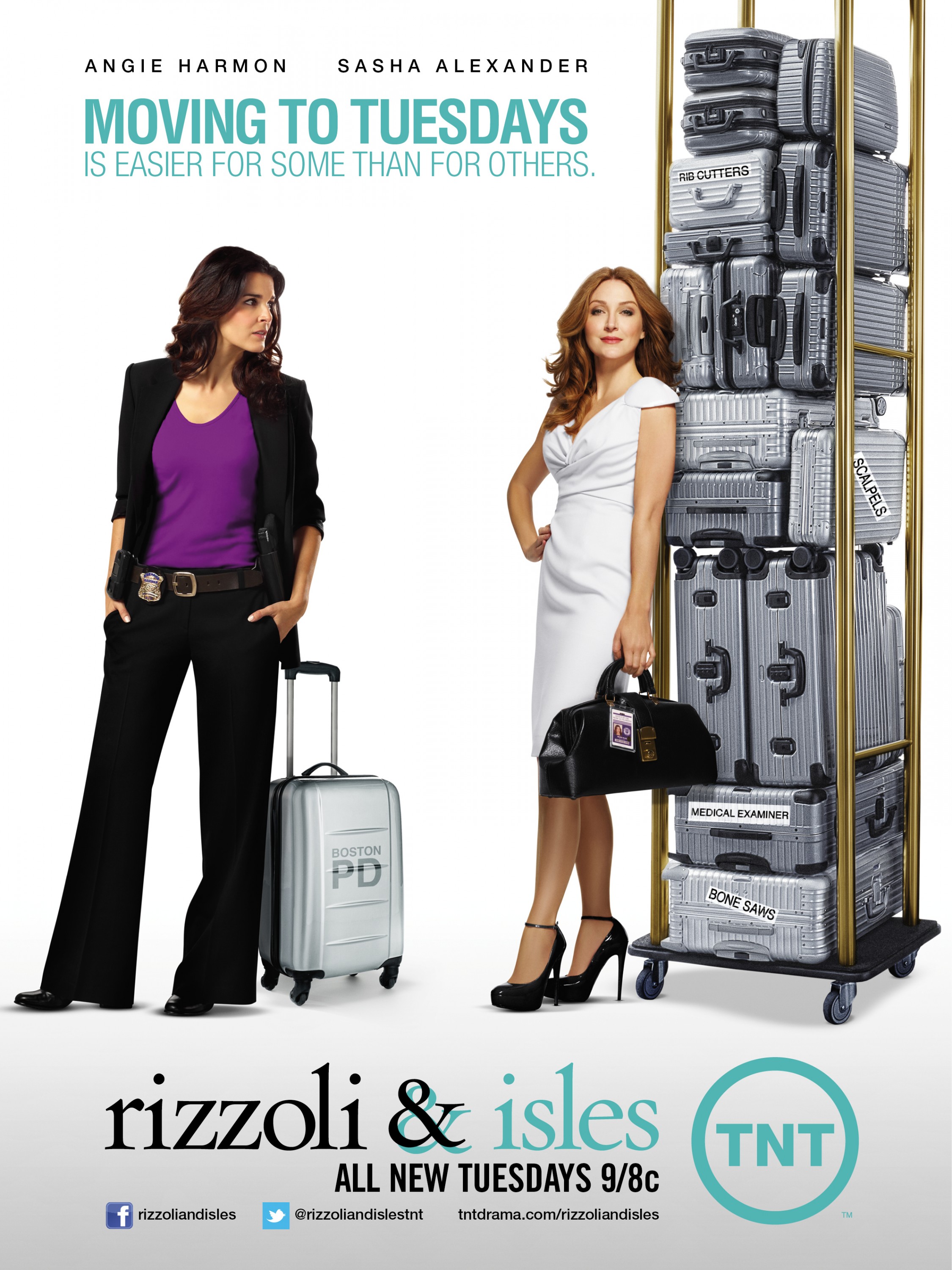 Mega Sized TV Poster Image for Rizzoli & Isles (#6 of 11)