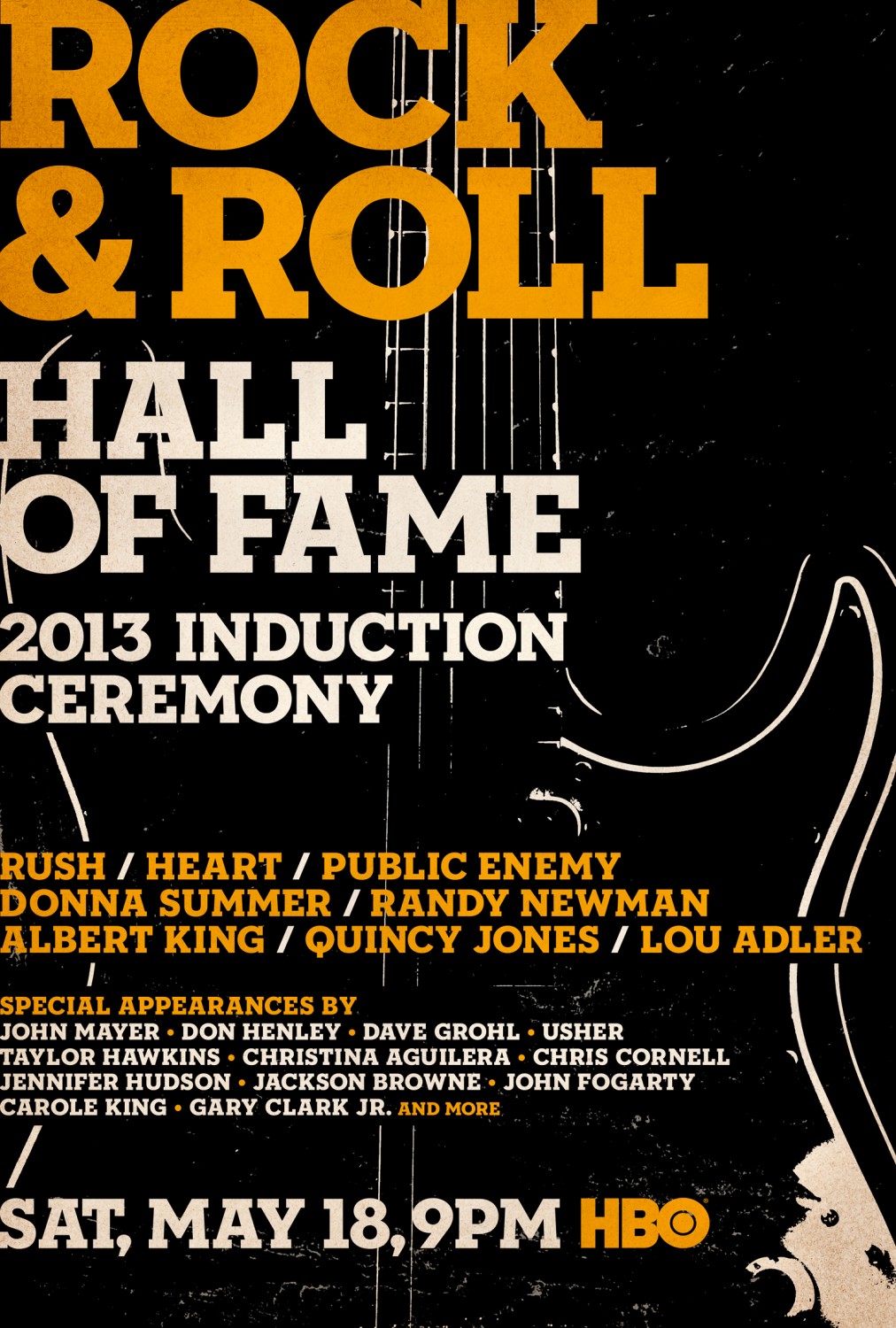 Extra Large TV Poster Image for Rock and Roll Hall of Fame Induction Ceremony (#2 of 5)