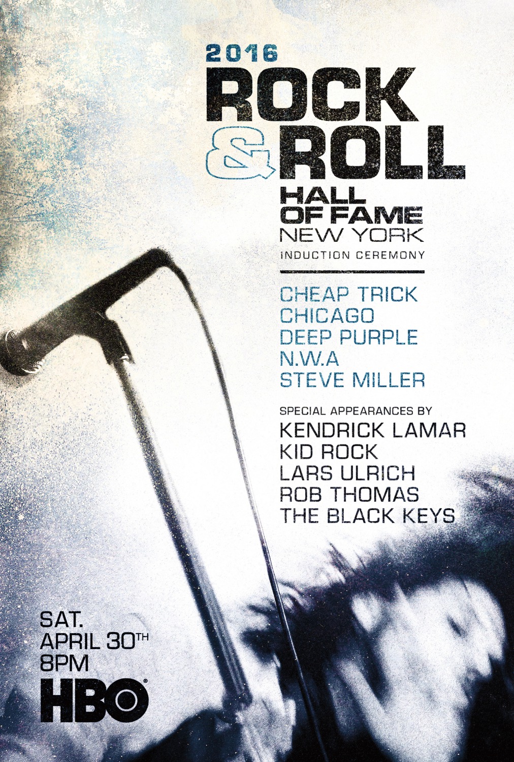 Extra Large Movie Poster Image for Rock and Roll Hall of Fame Induction Ceremony (#3 of 4)