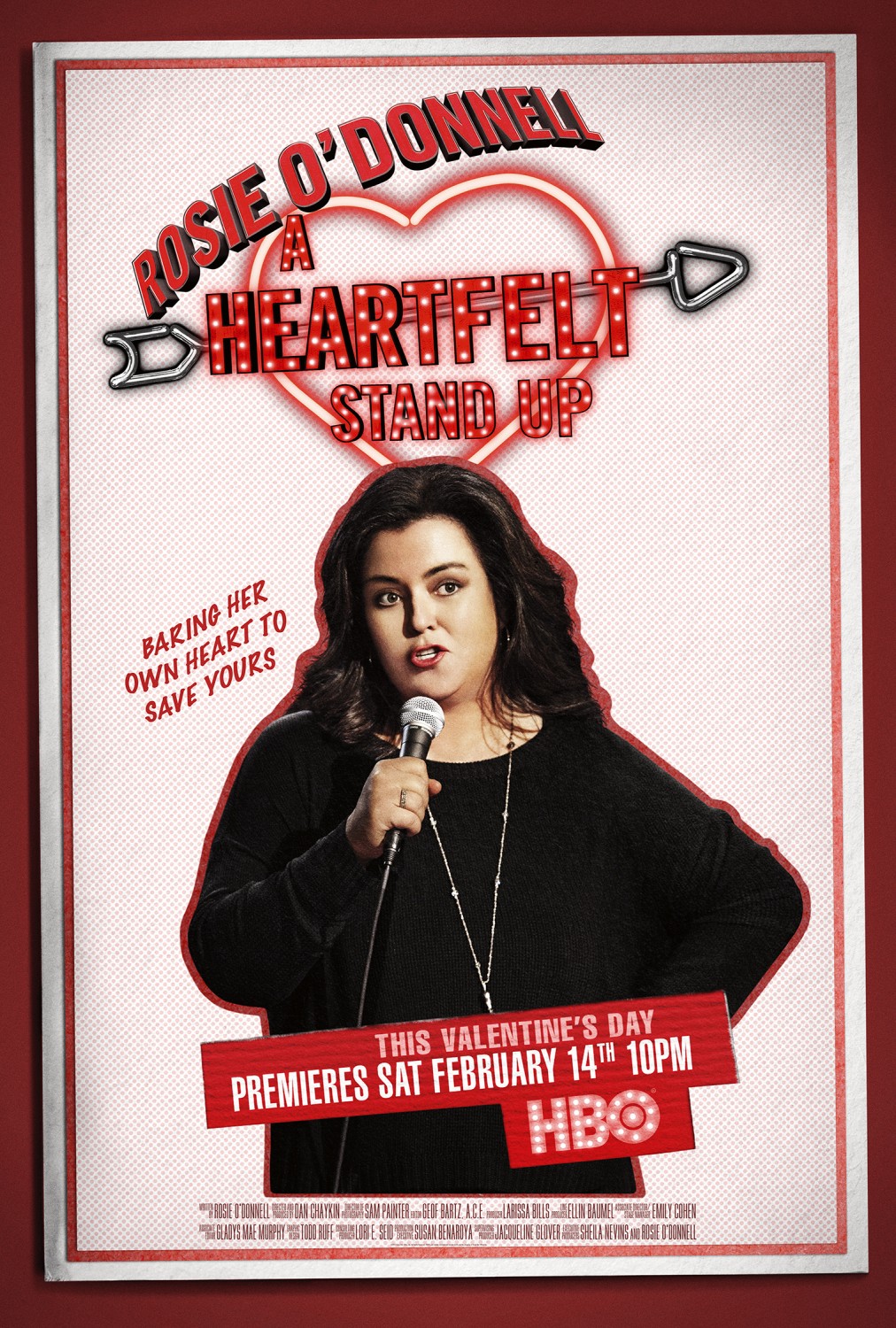 Extra Large TV Poster Image for Rosie O'Donnell: A Heartfelt Standup 