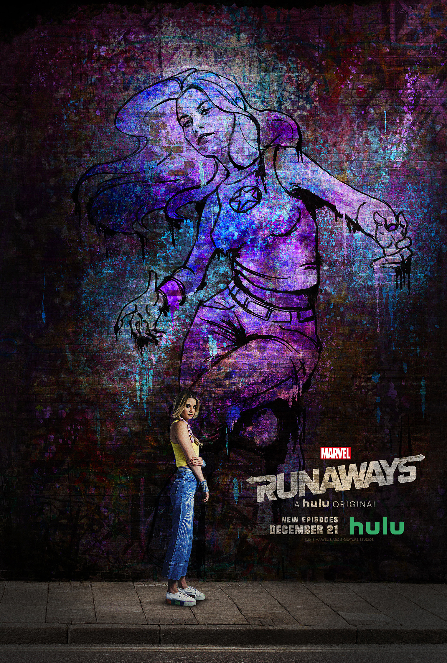 Mega Sized TV Poster Image for Runaways (#14 of 28)