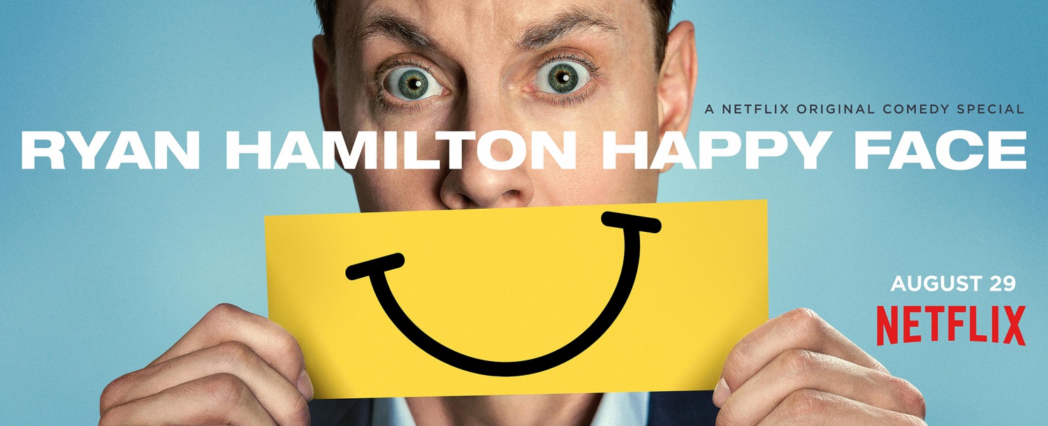 Extra Large TV Poster Image for Ryan Hamilton: Happy Face 